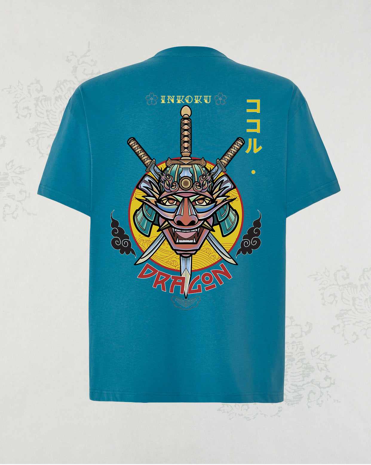 Camiseta Oversize Unisex 100% algodón Dragon