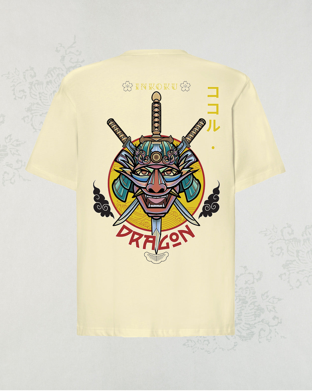 Camiseta Oversize Unisex 100% algodón Dragon