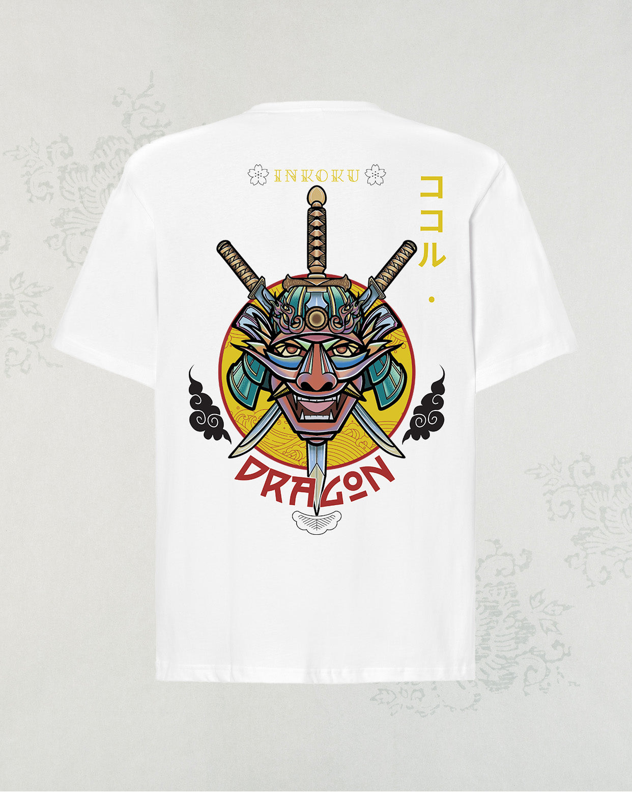 Camiseta Oversize Unisex 100% algodón Dragon
