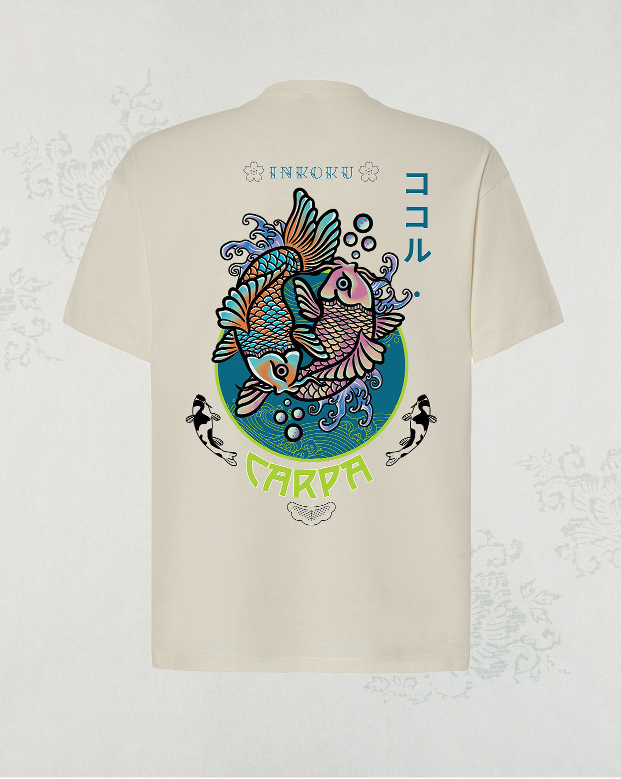 Camiseta Oversize Unisex 100% algodón Carpa