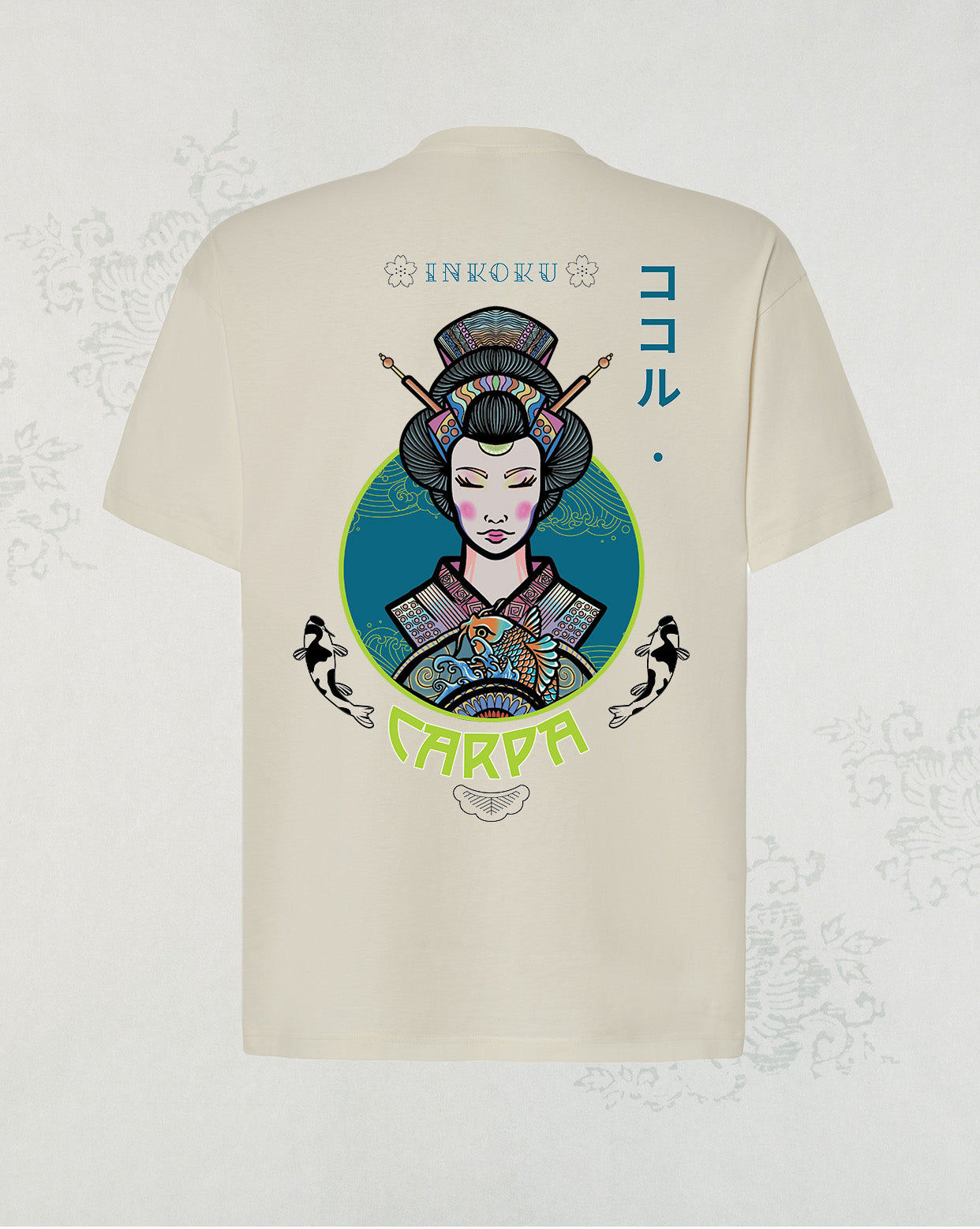 Camiseta Oversize Unisex 100% algodón Carpa