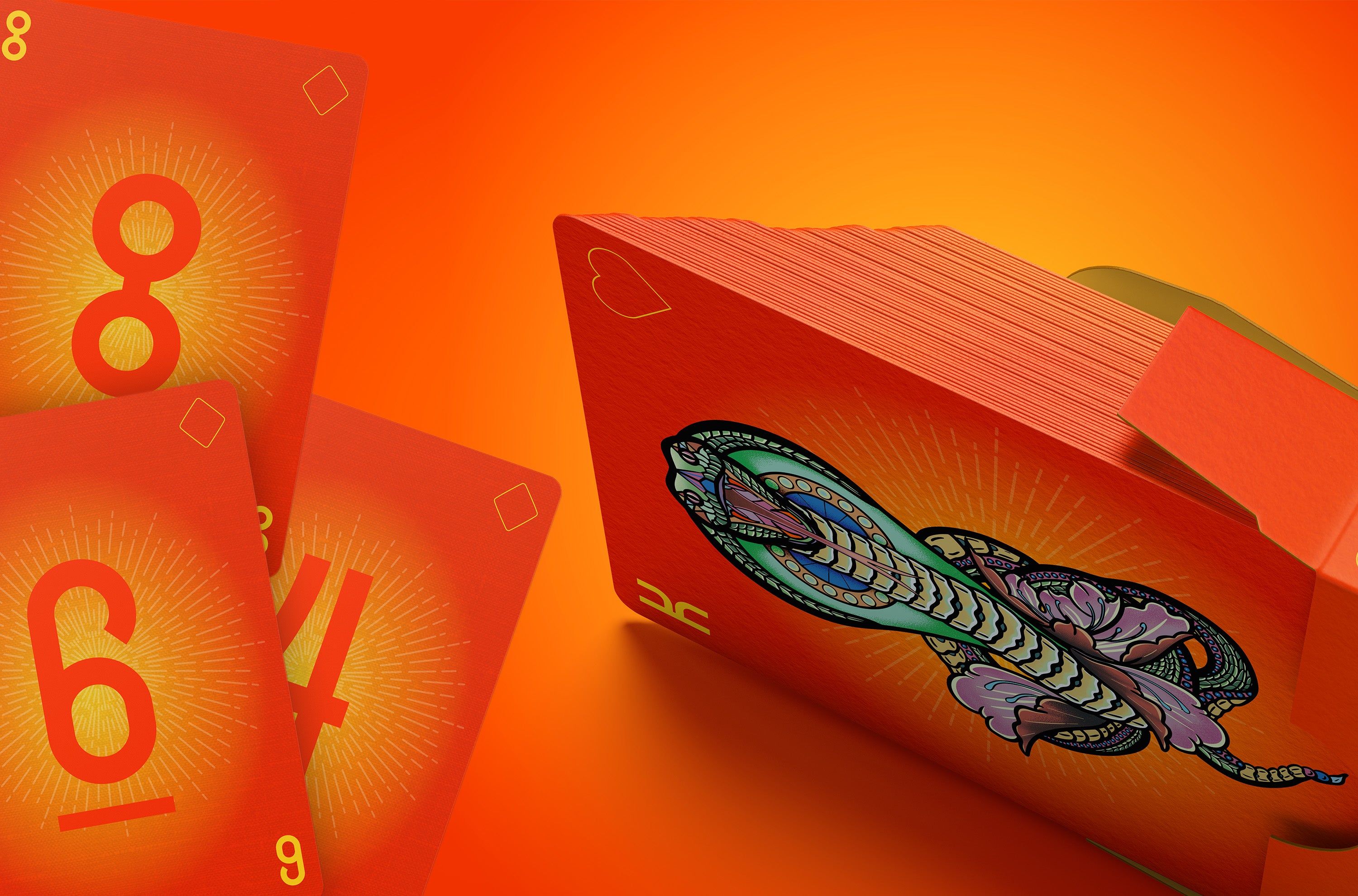 Eternal Sunset Playing Card