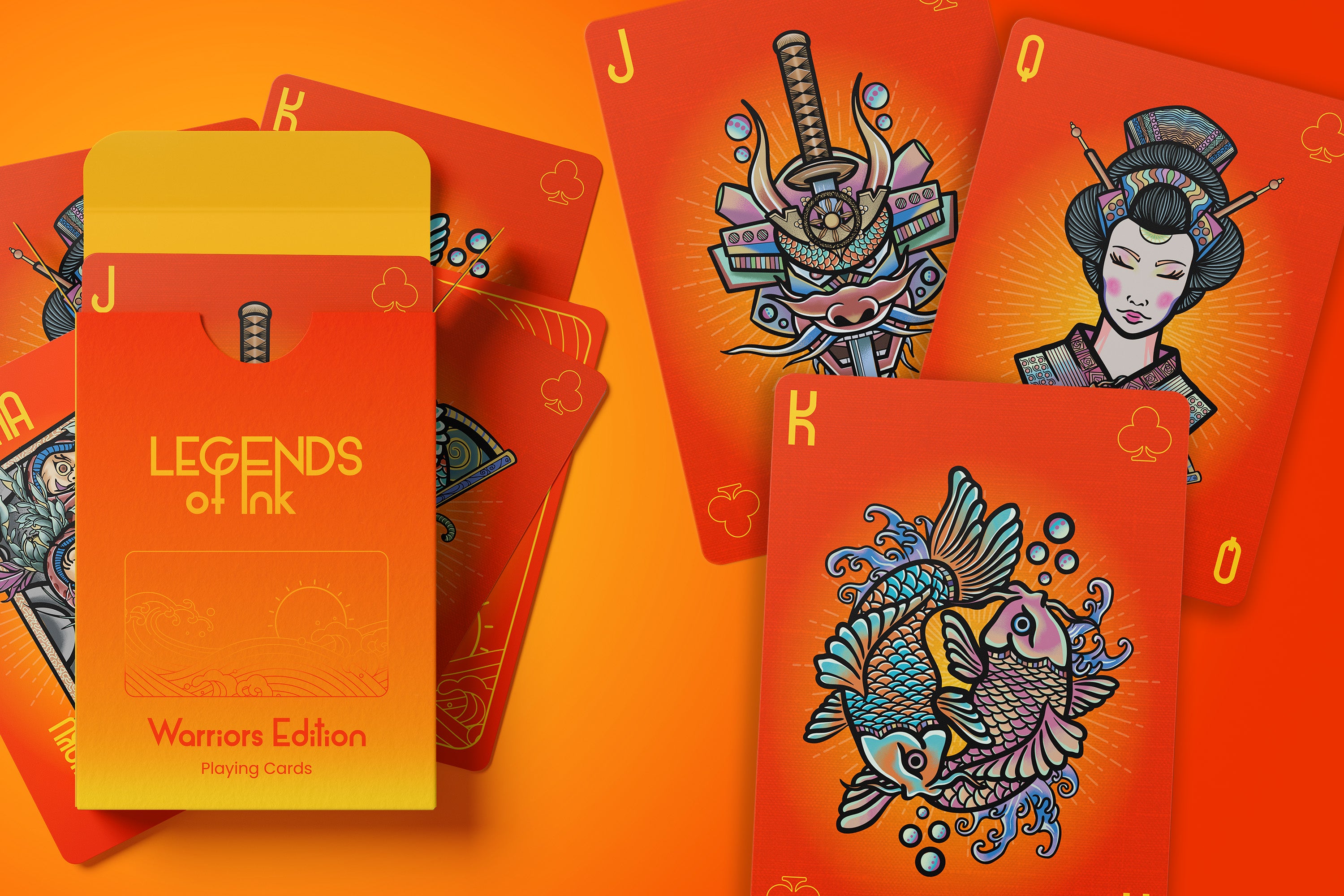 Eternal Sunset Playing Card