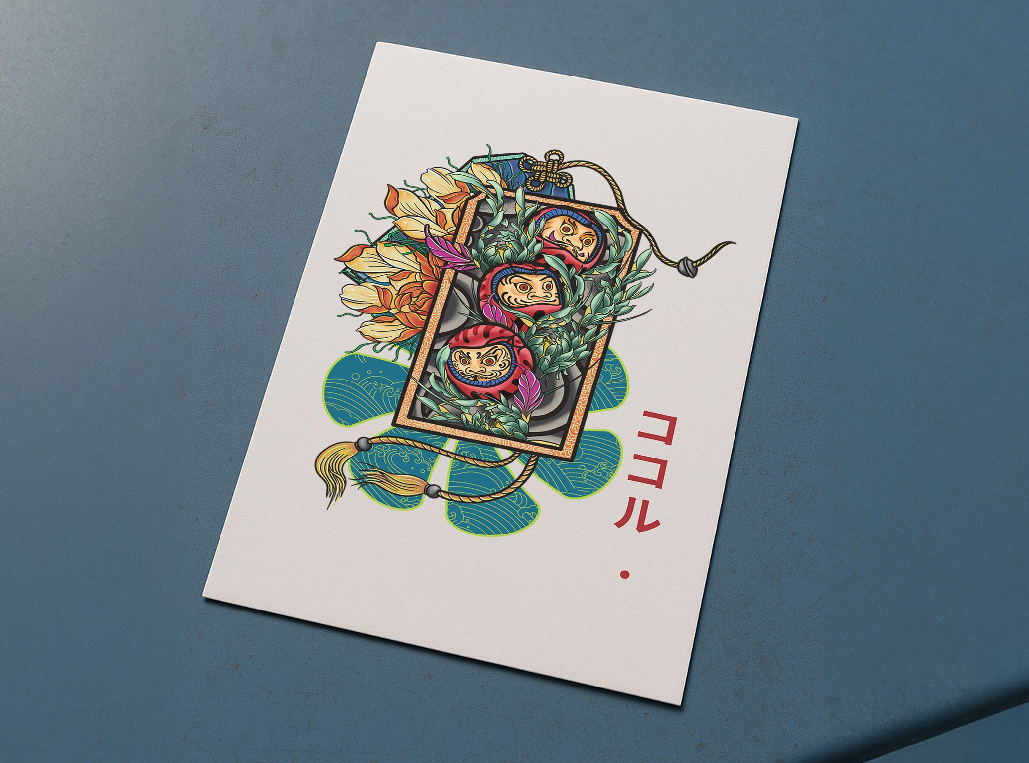 Daruma – Limited Edition Illustration