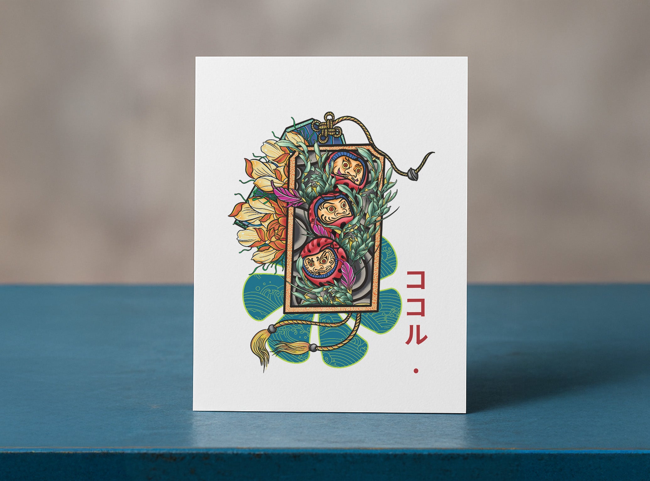 Daruma – Limited Edition Illustration