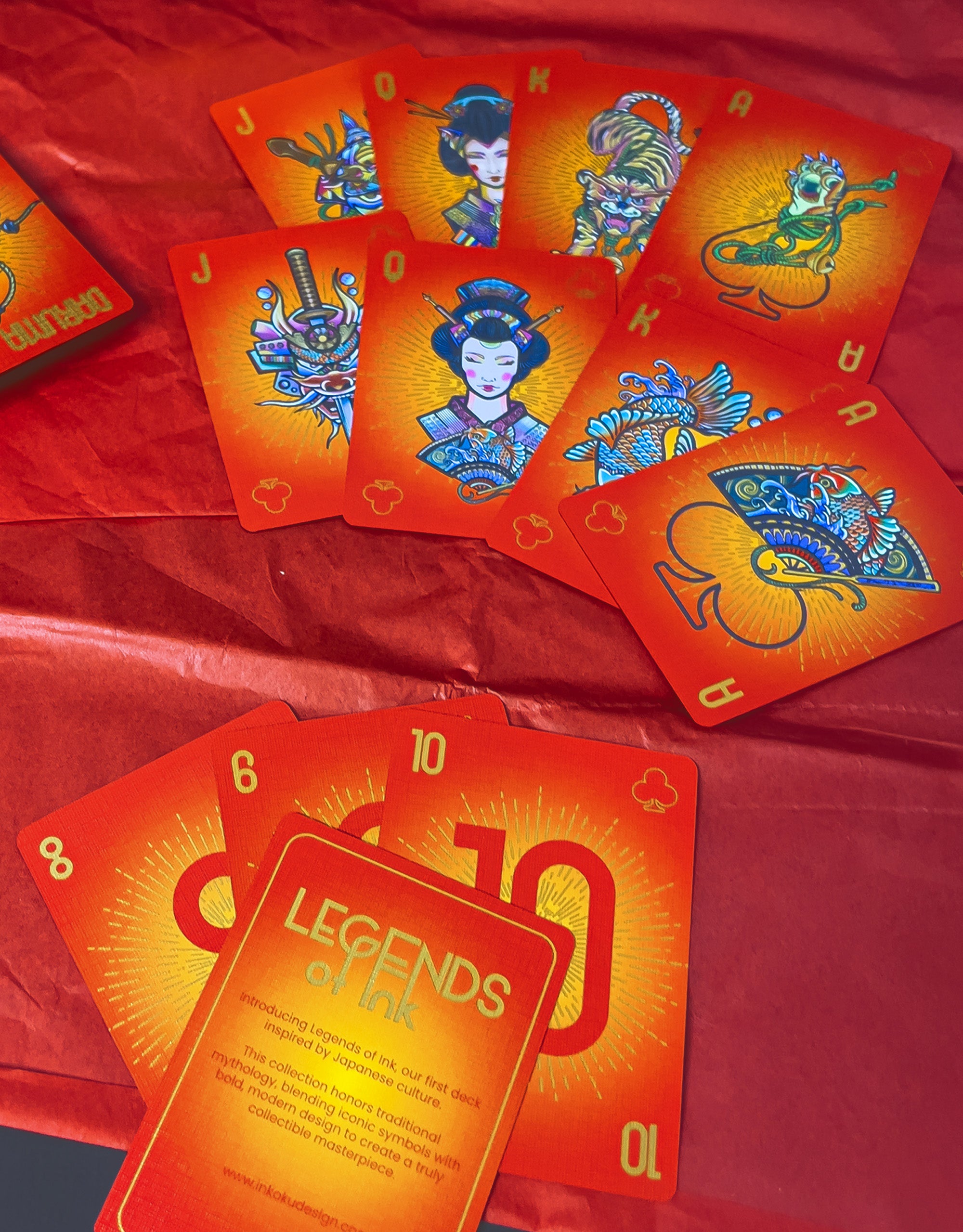 Eternal Sunset Playing Card