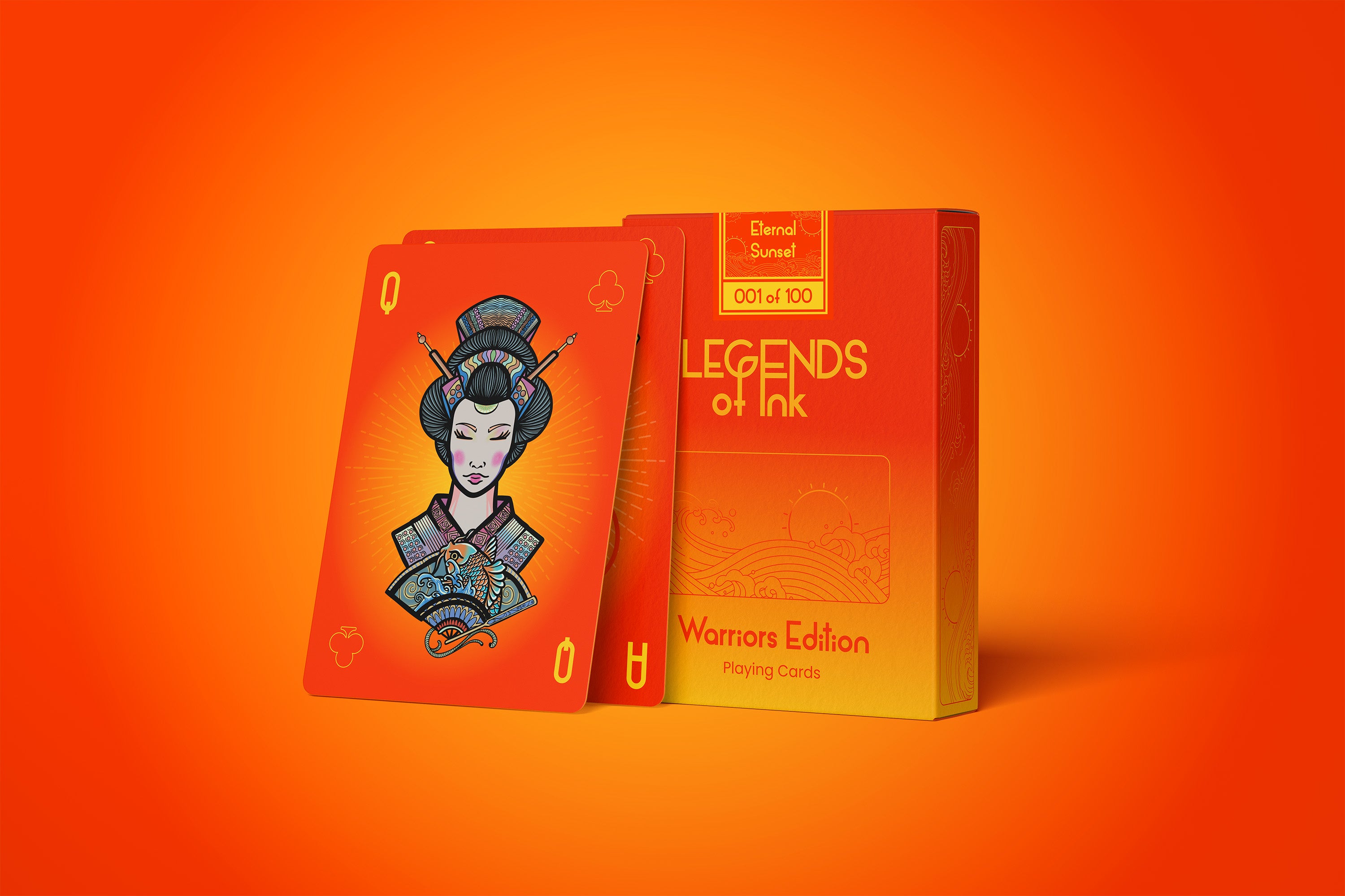 Eternal Sunset Playing Card