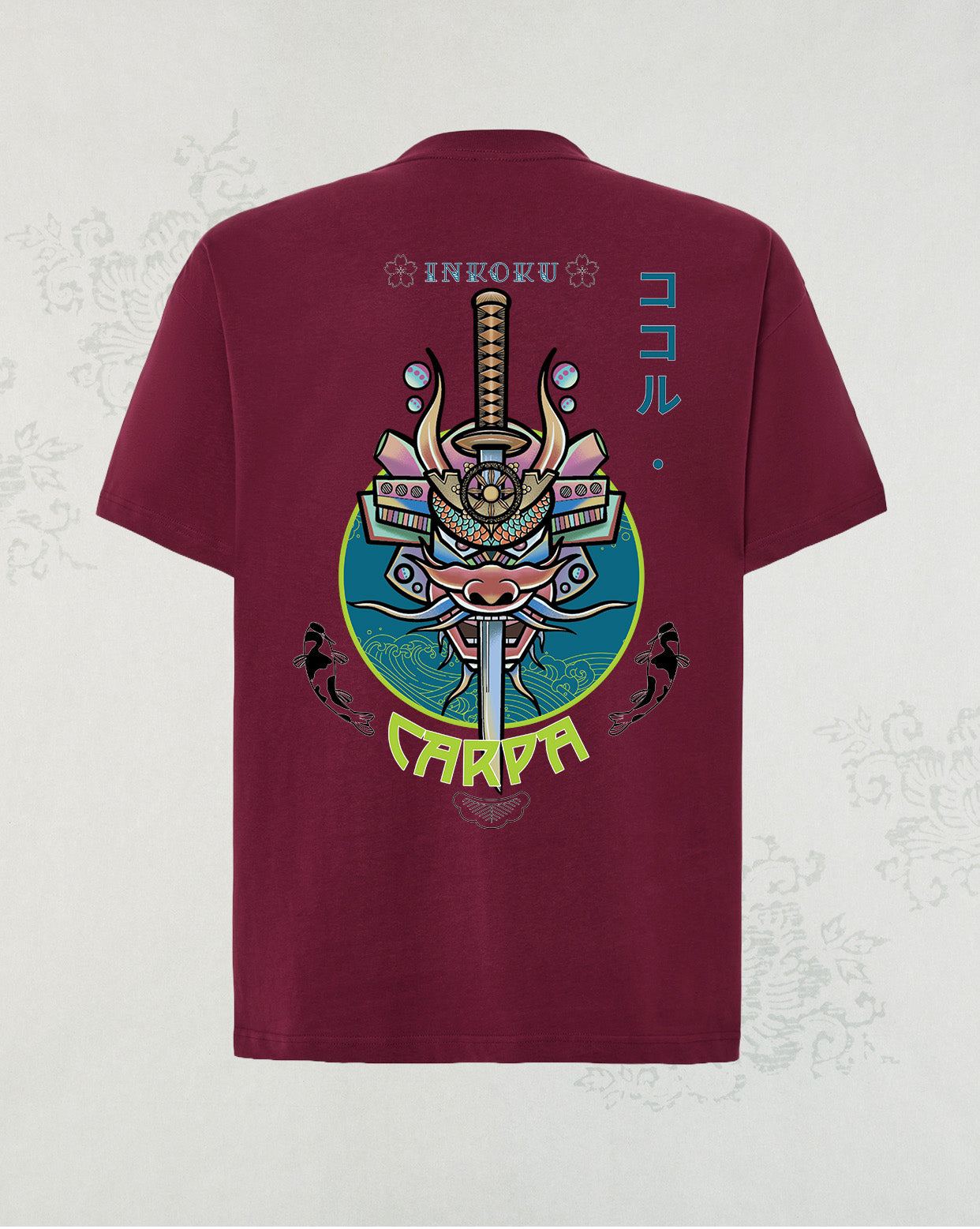 Camiseta Oversize Unisex 100% algodón Carpa