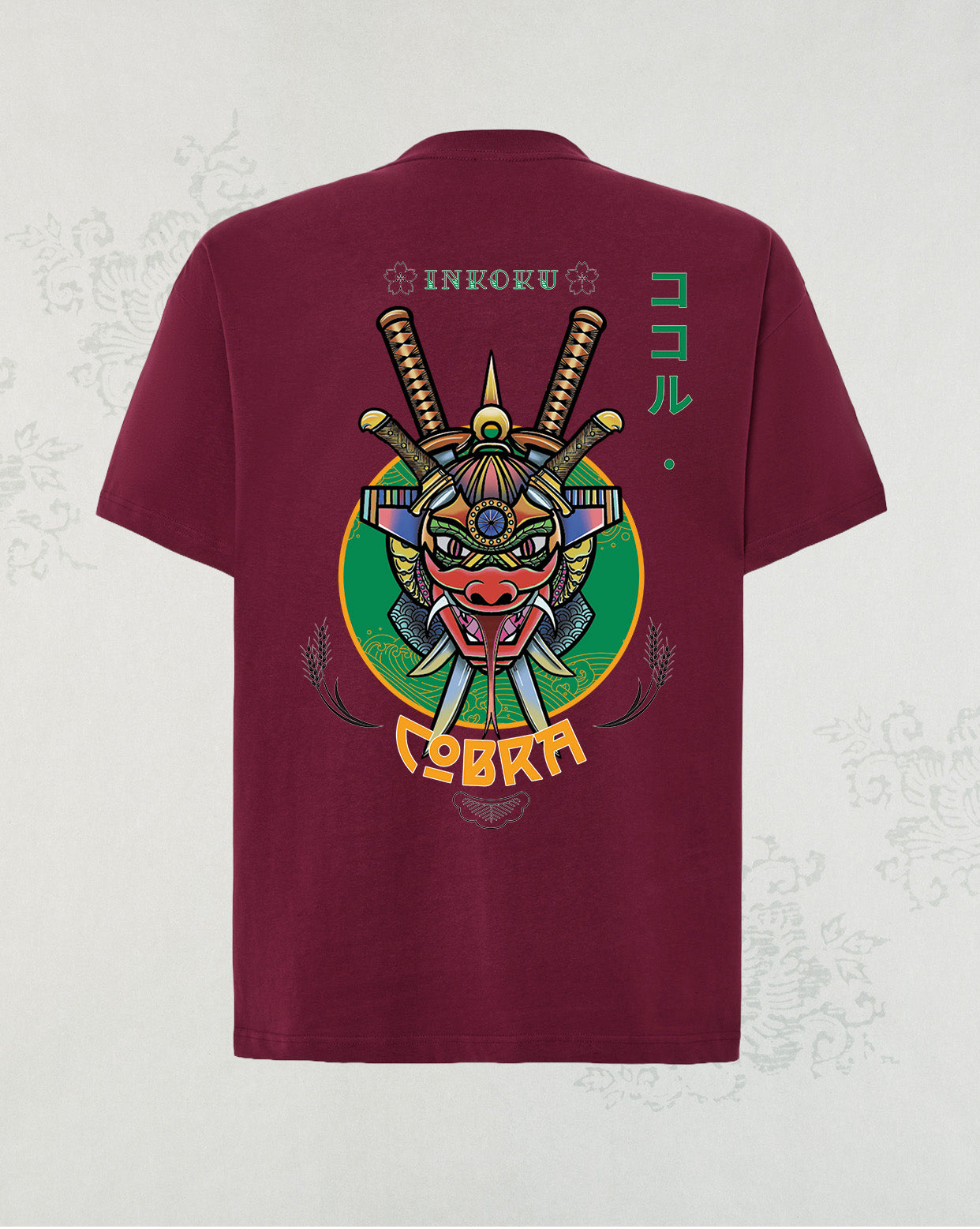 Camiseta Oversize Unisex 100% algodón Cobra