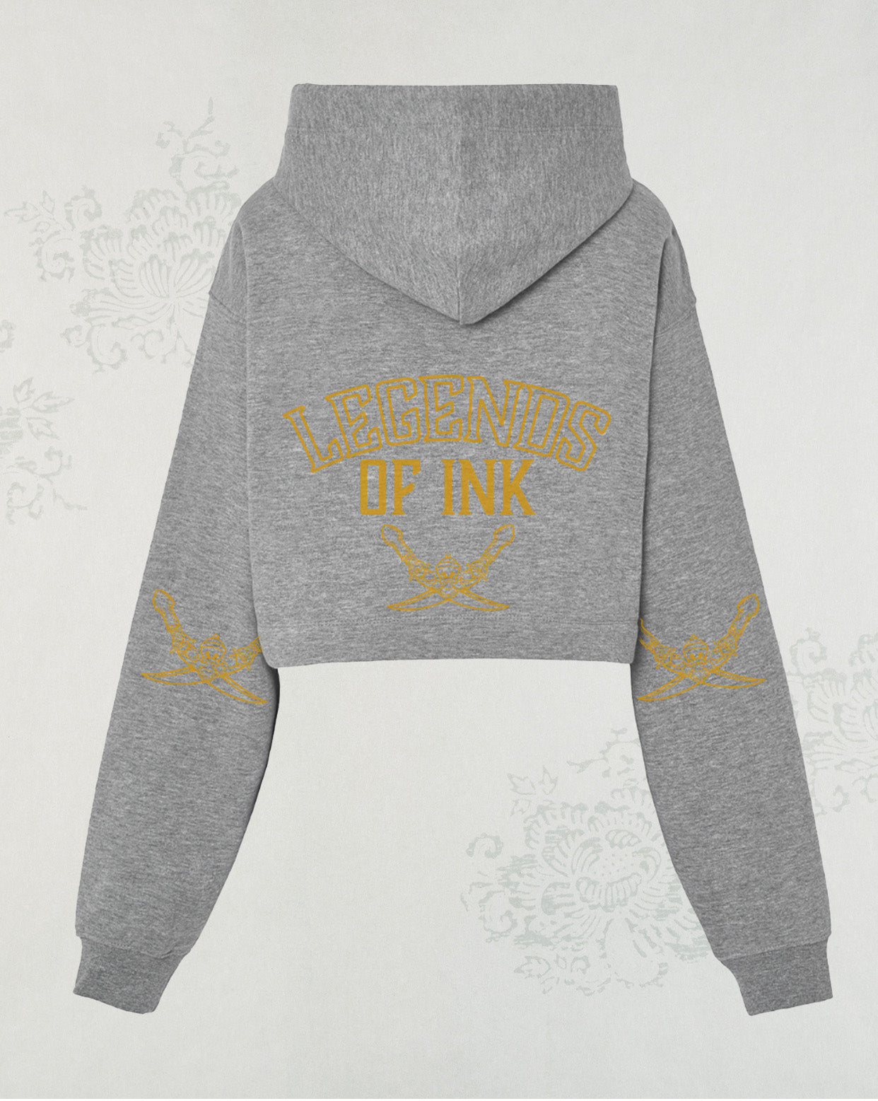 Sudadera Crop Legends of Ink