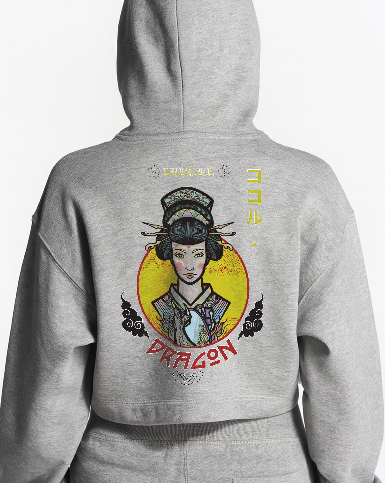 Sudadera Crop Dragon