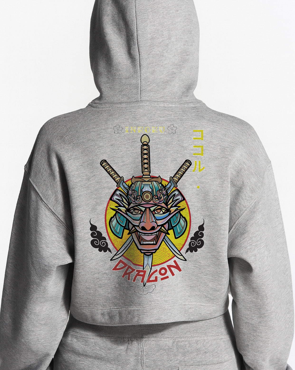 Sudadera Crop Dragon