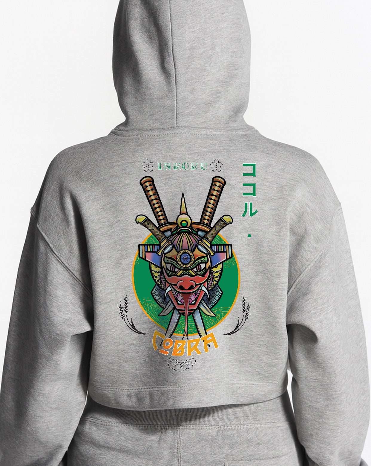 Sudadera Crop Cobra