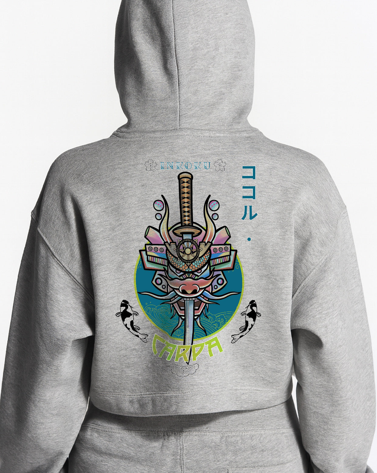 Sudadera Crop Carpa