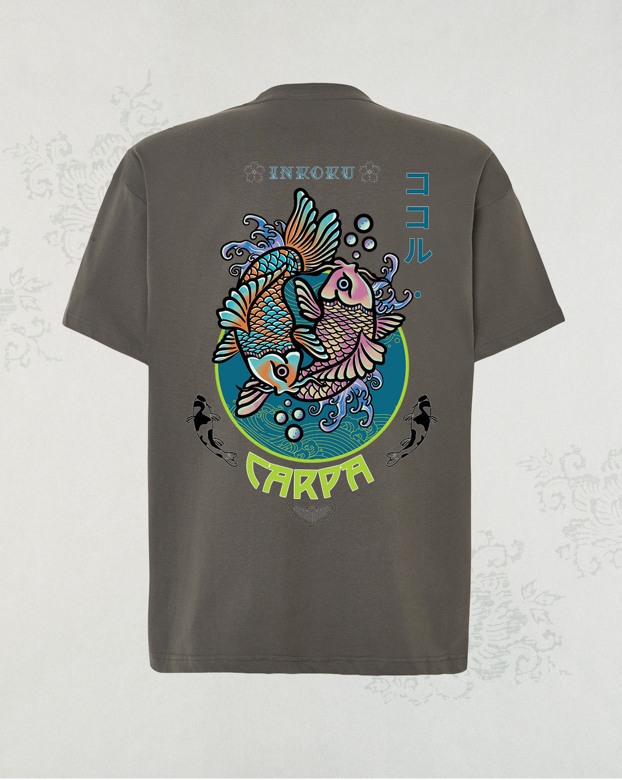 Camiseta Oversize Unisex 100% algodón Carpa