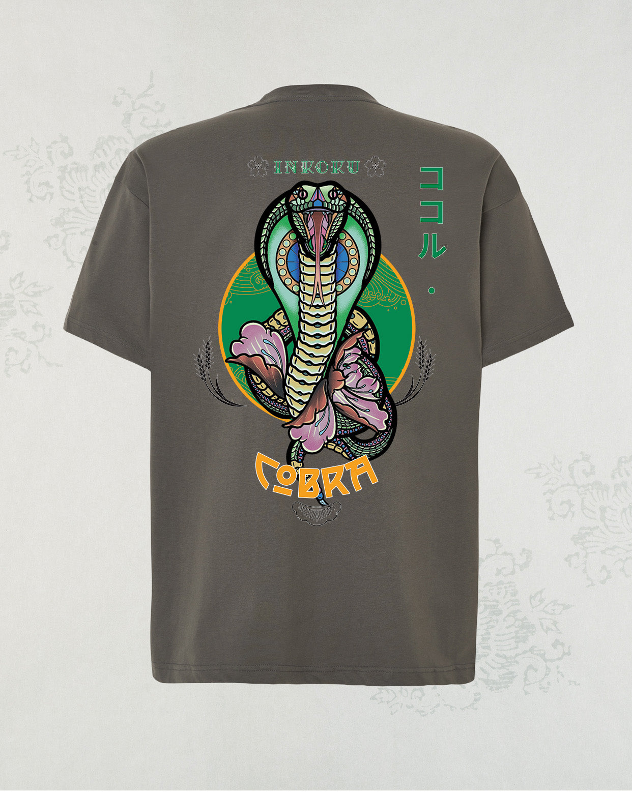 Camiseta Oversize Unisex 100% algodón Cobra