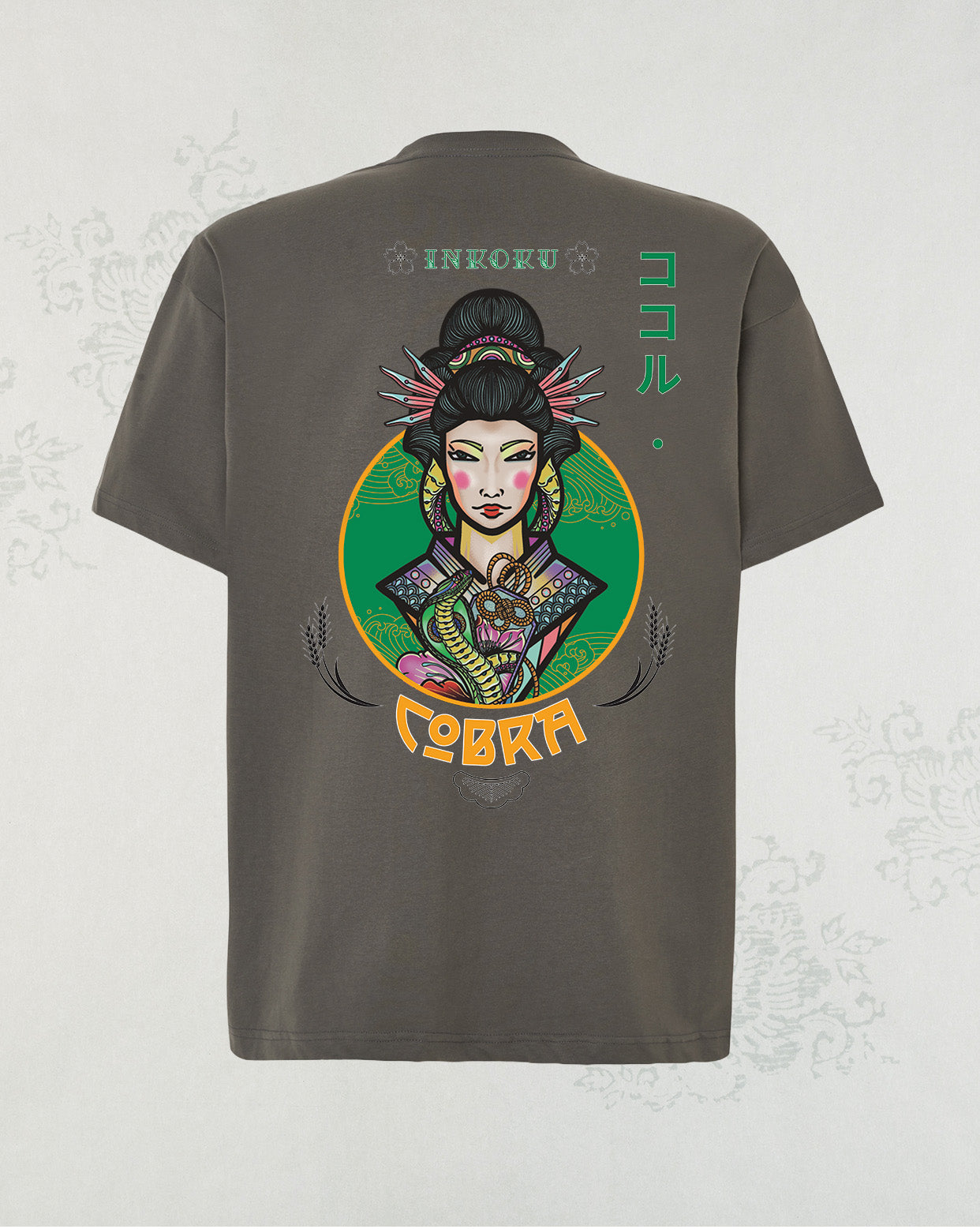 Camiseta Oversize Unisex 100% algodón Cobra