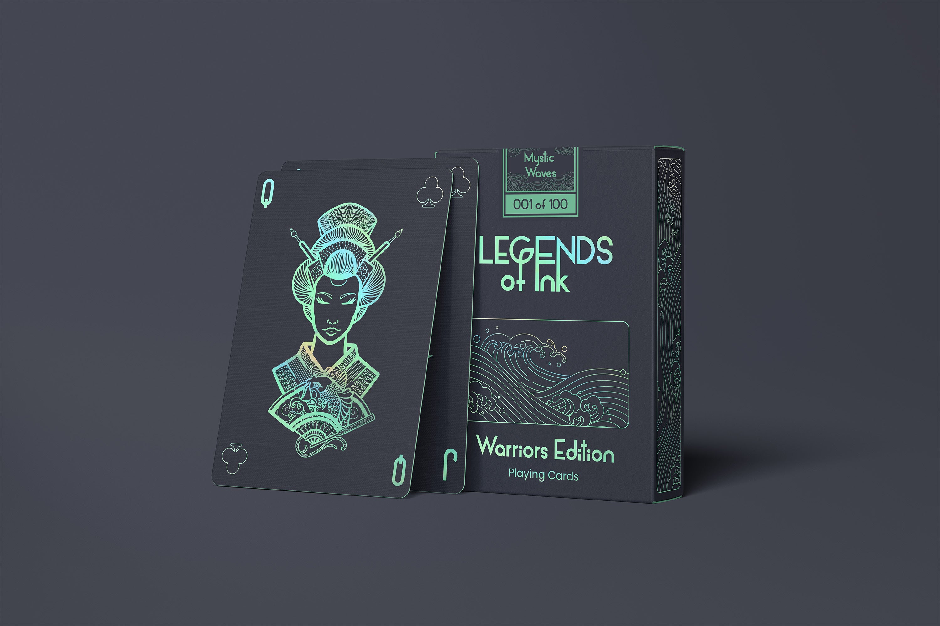 Mystic Waves Playing Card
