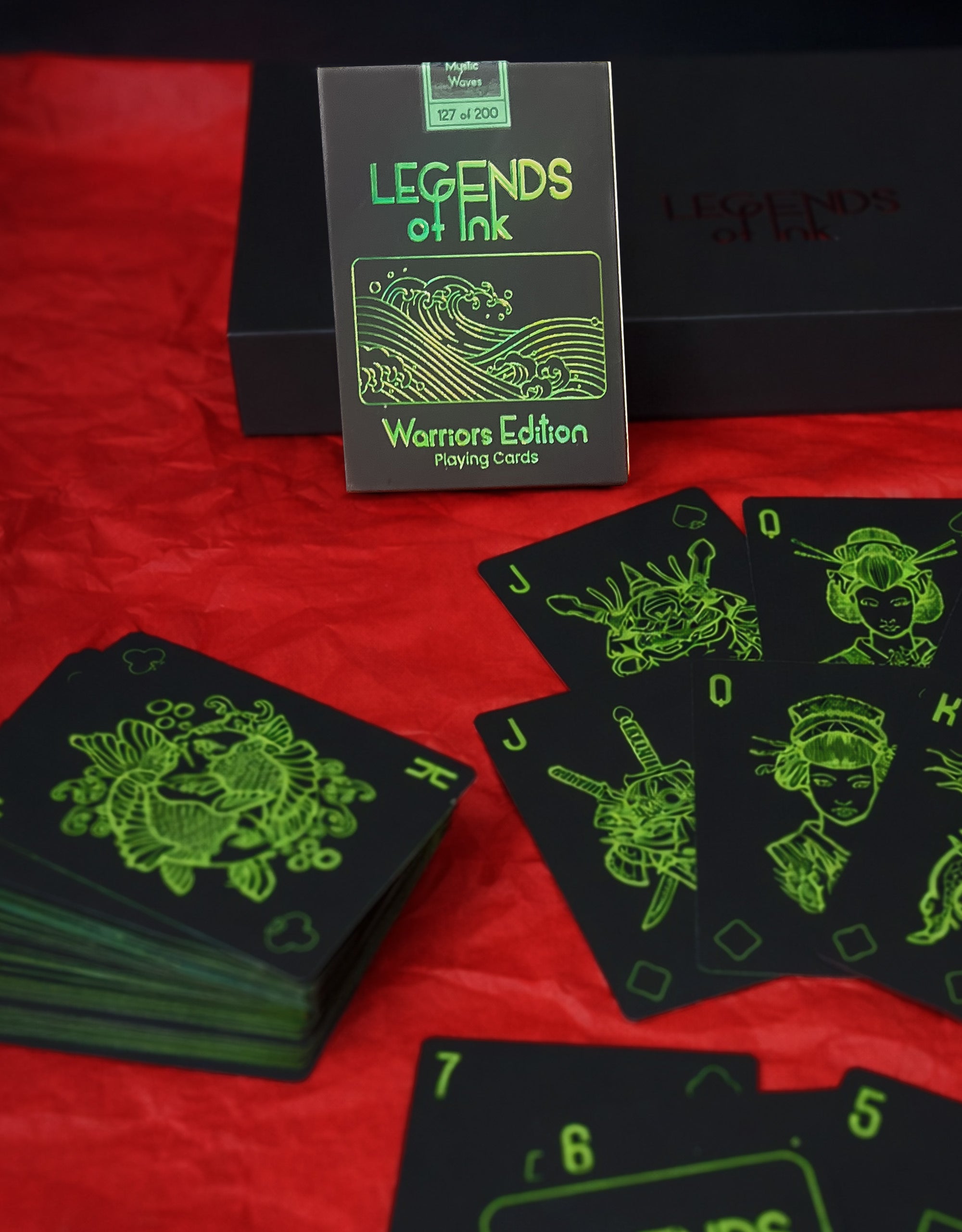 Mystic Waves Playing Card