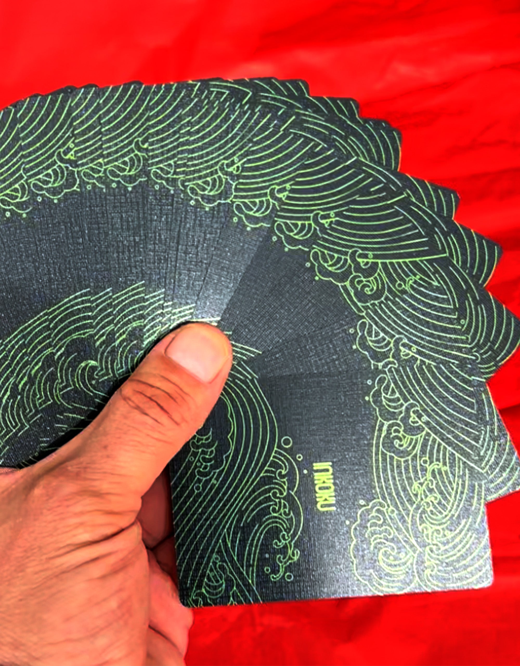 Mystic Waves Playing Card