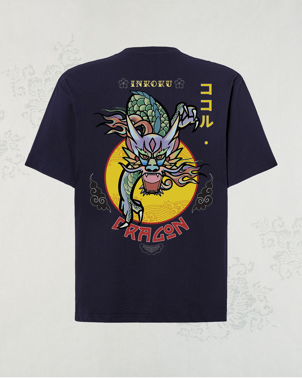 Camiseta Oversize Unisex 100% algodón Dragon