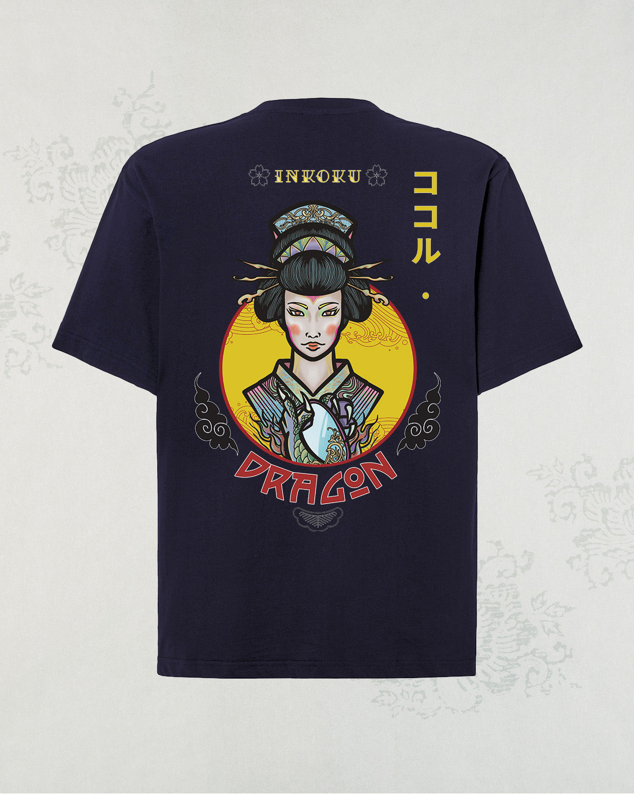 Camiseta Oversize Unisex 100% algodón Dragon