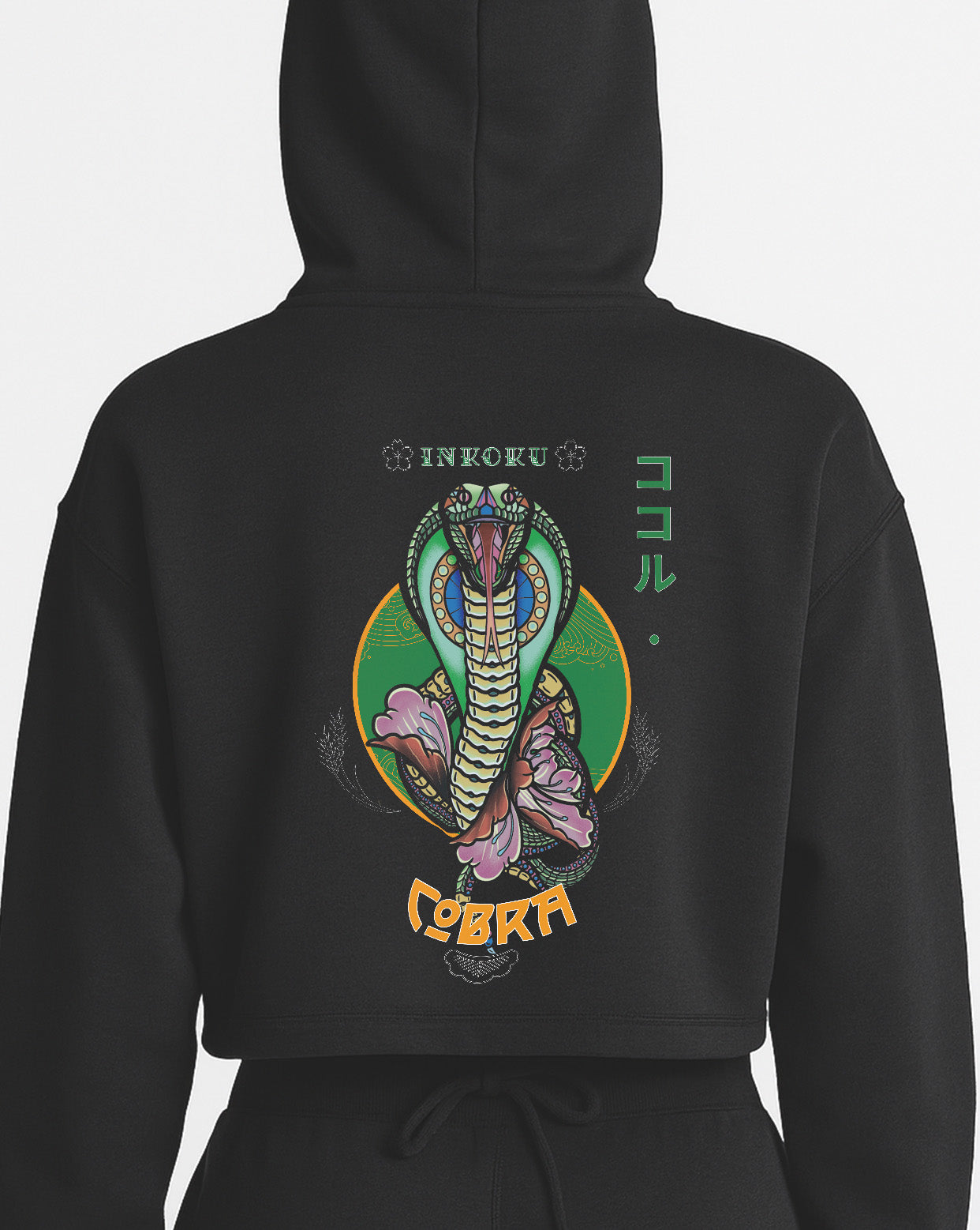 Sudadera Crop Cobra