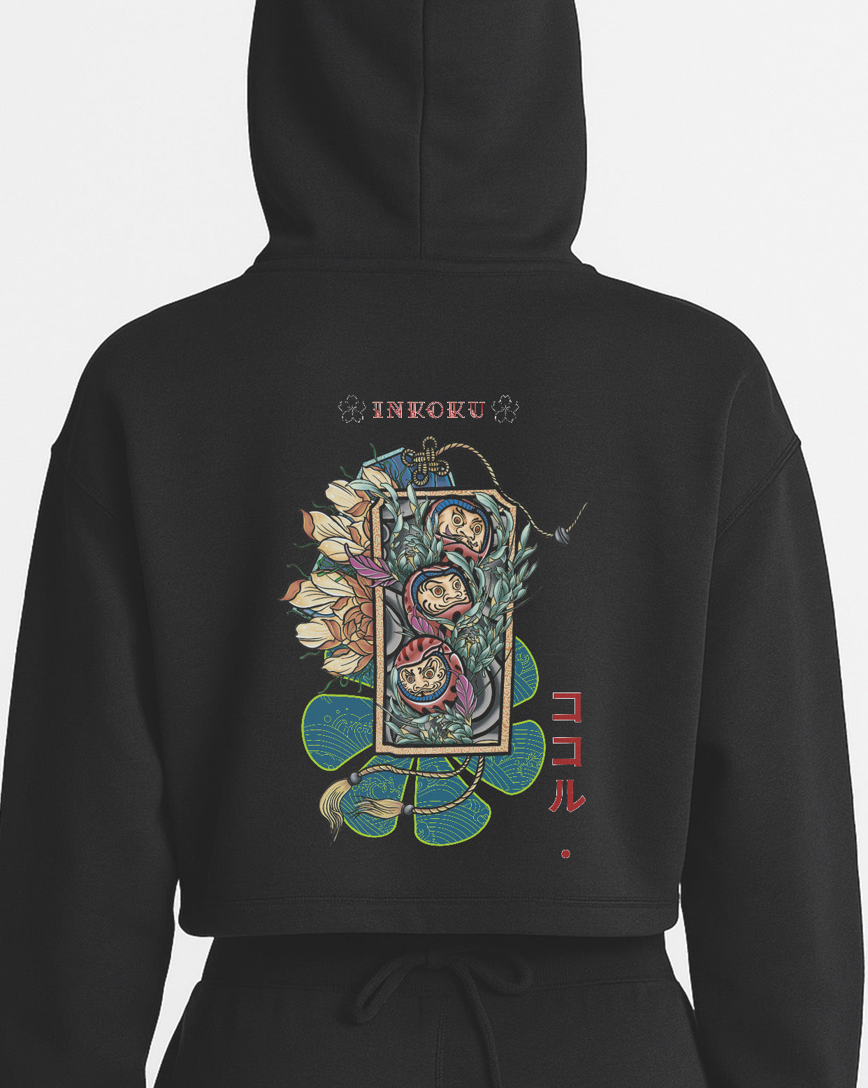 Sudadera Crop Daruma