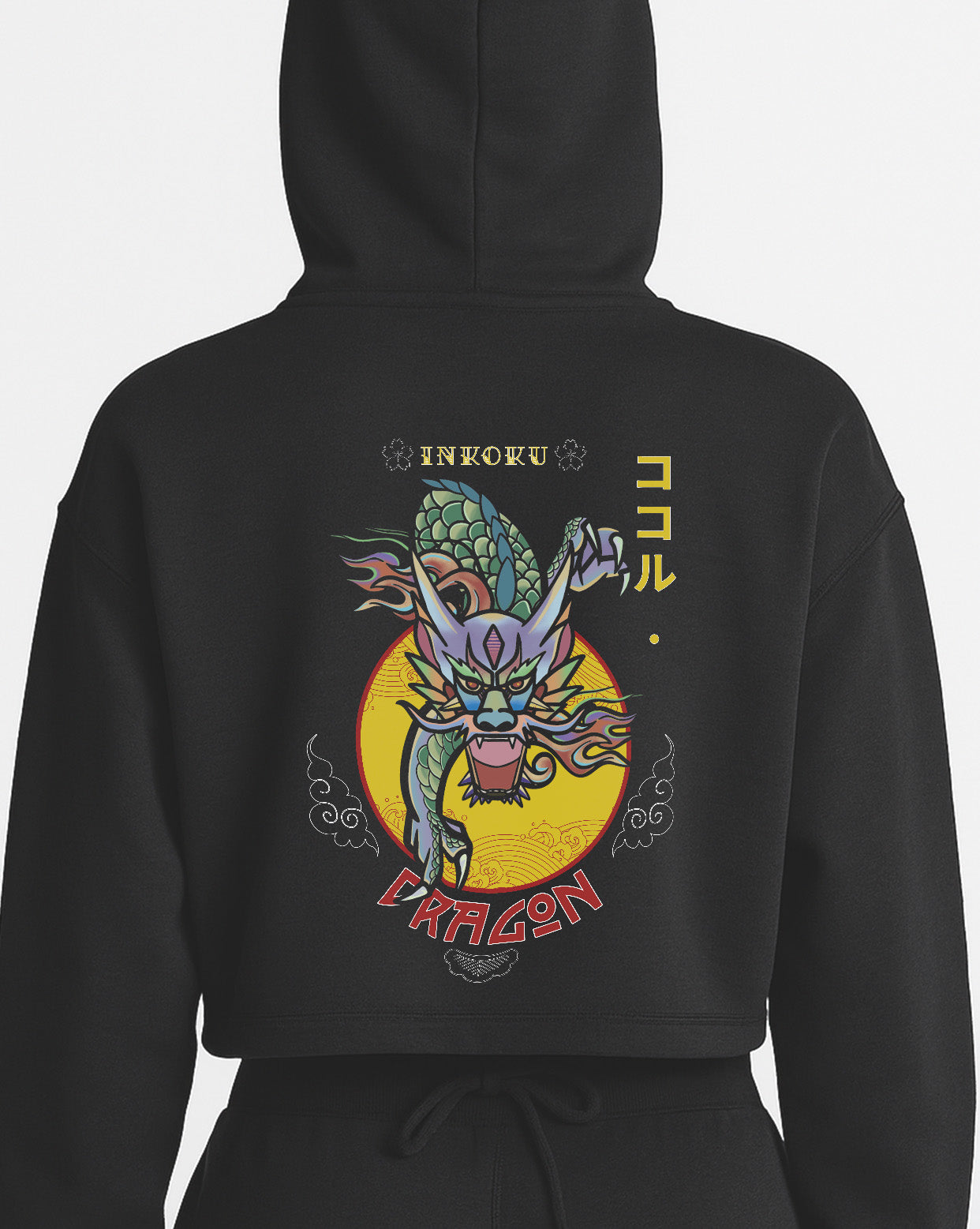 Sudadera Crop Dragon