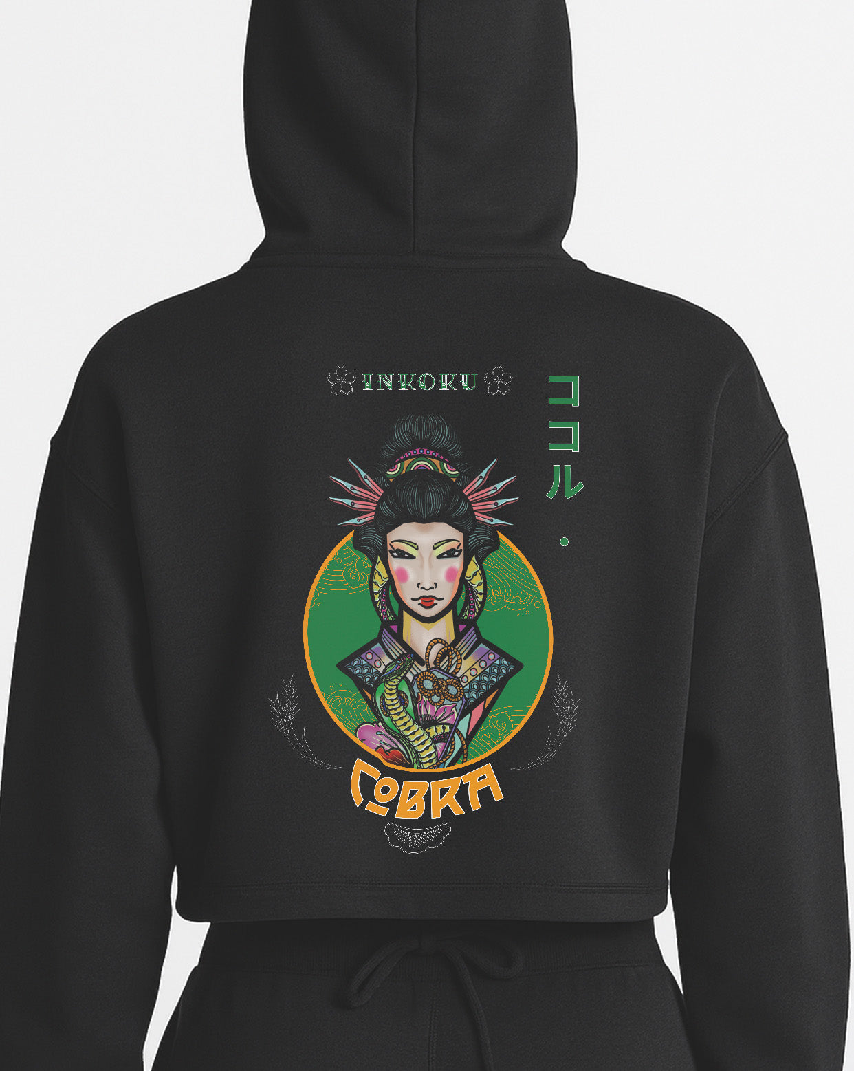 Sudadera Crop Cobra