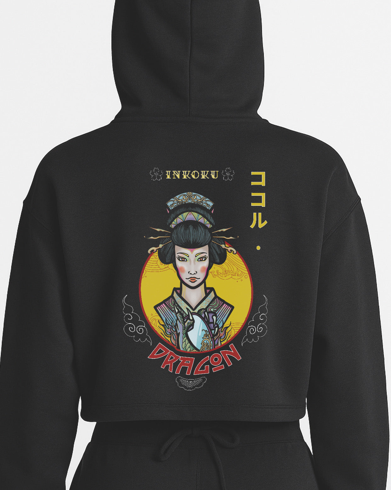 Sudadera Crop Dragon