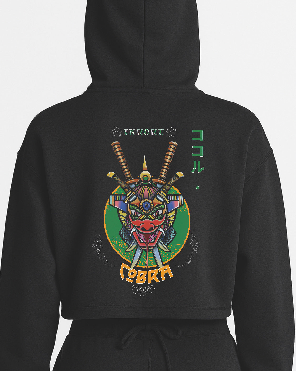 Sudadera Crop Cobra