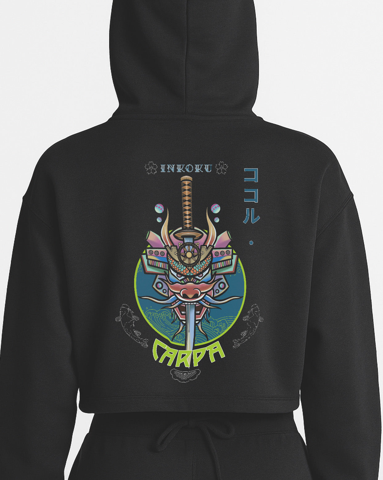 Sudadera Crop Carpa