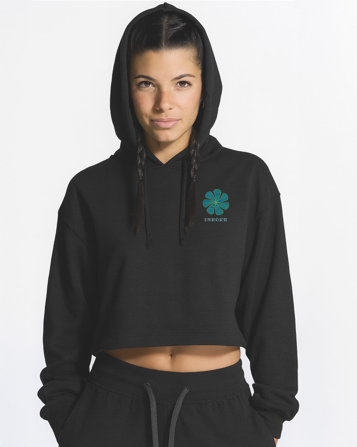 Sudadera Crop Daruma