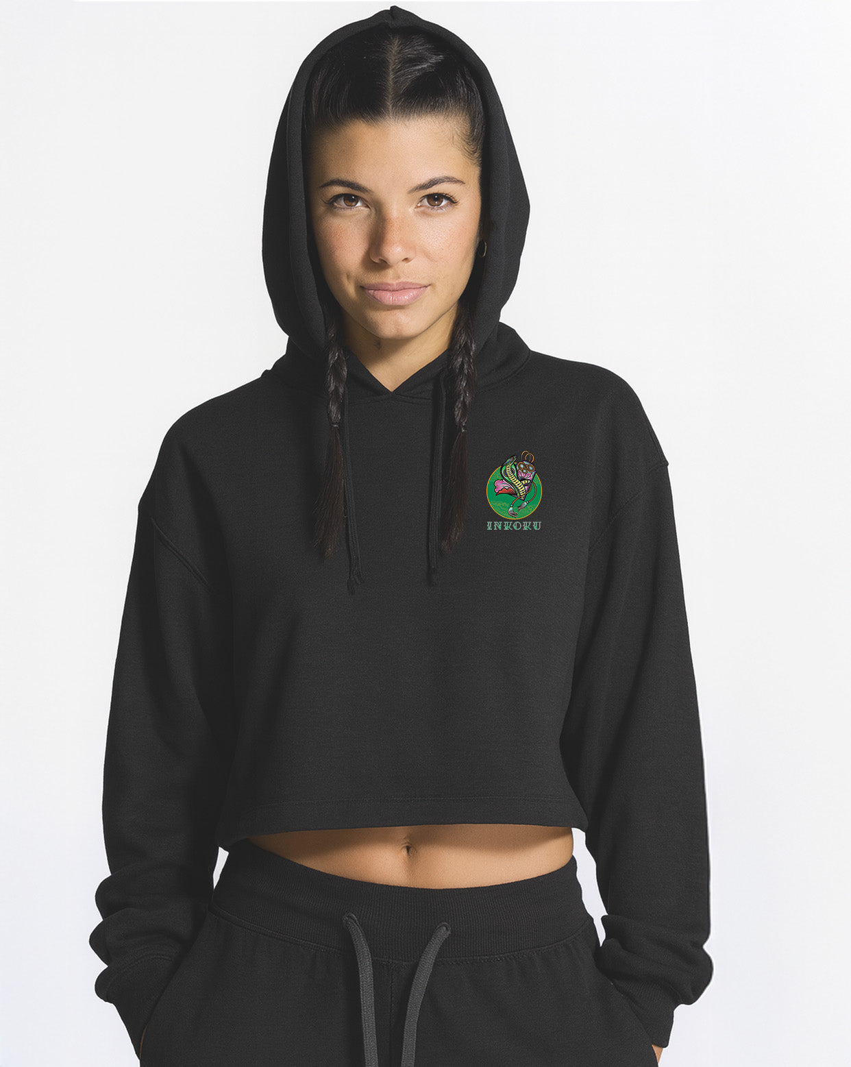 Sudadera Crop Cobra