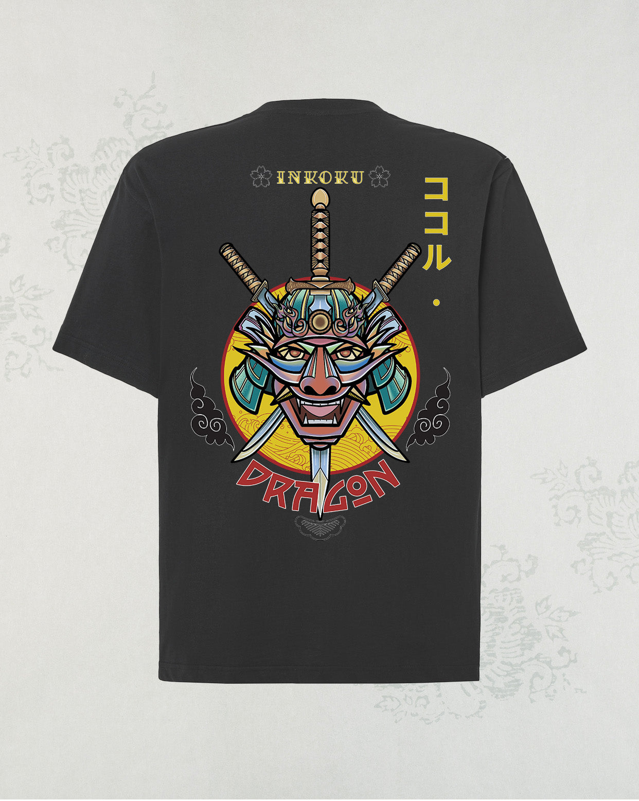 Camiseta Oversize Unisex 100% algodón Dragon