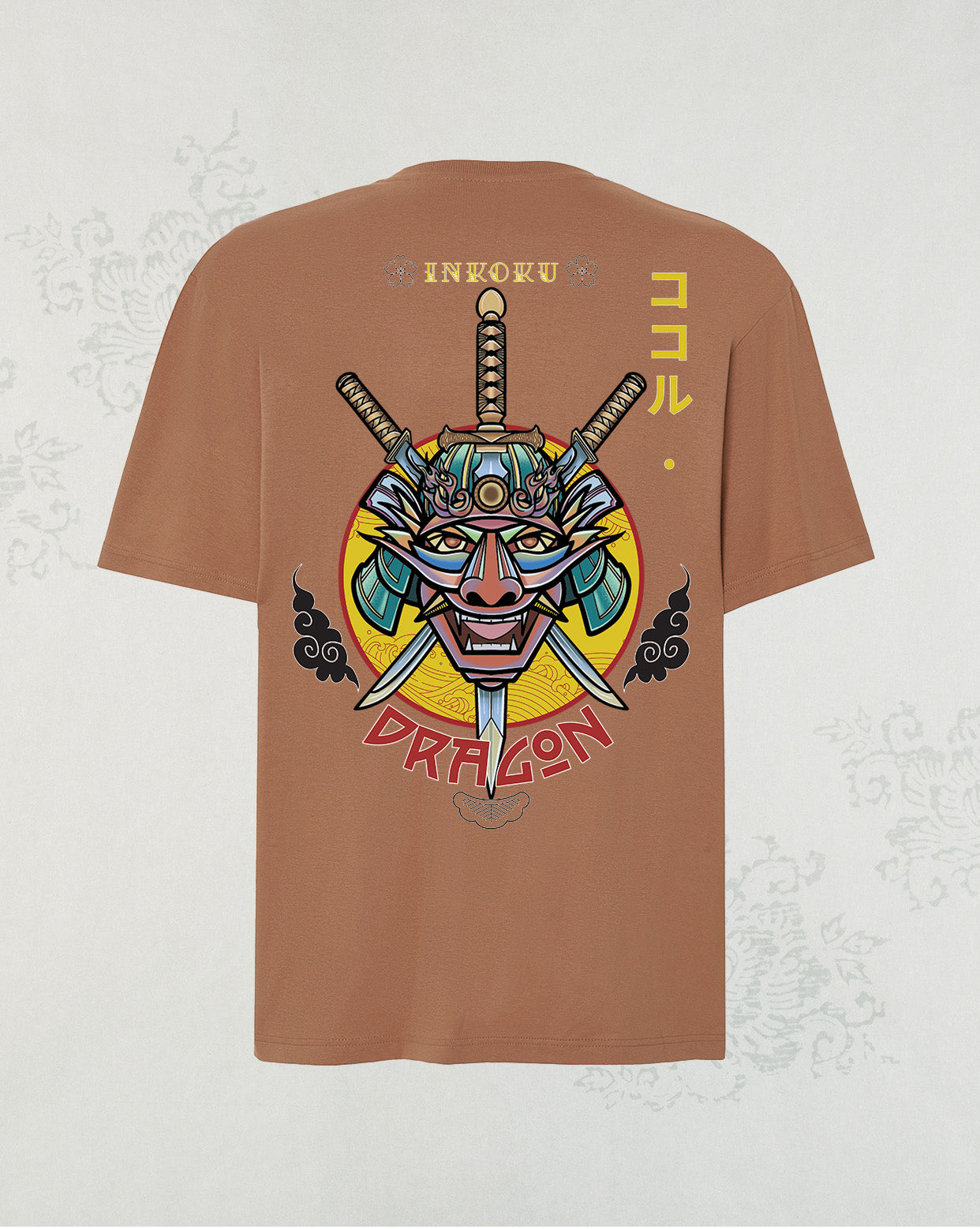 Camiseta Oversize Unisex 100% algodón Dragon