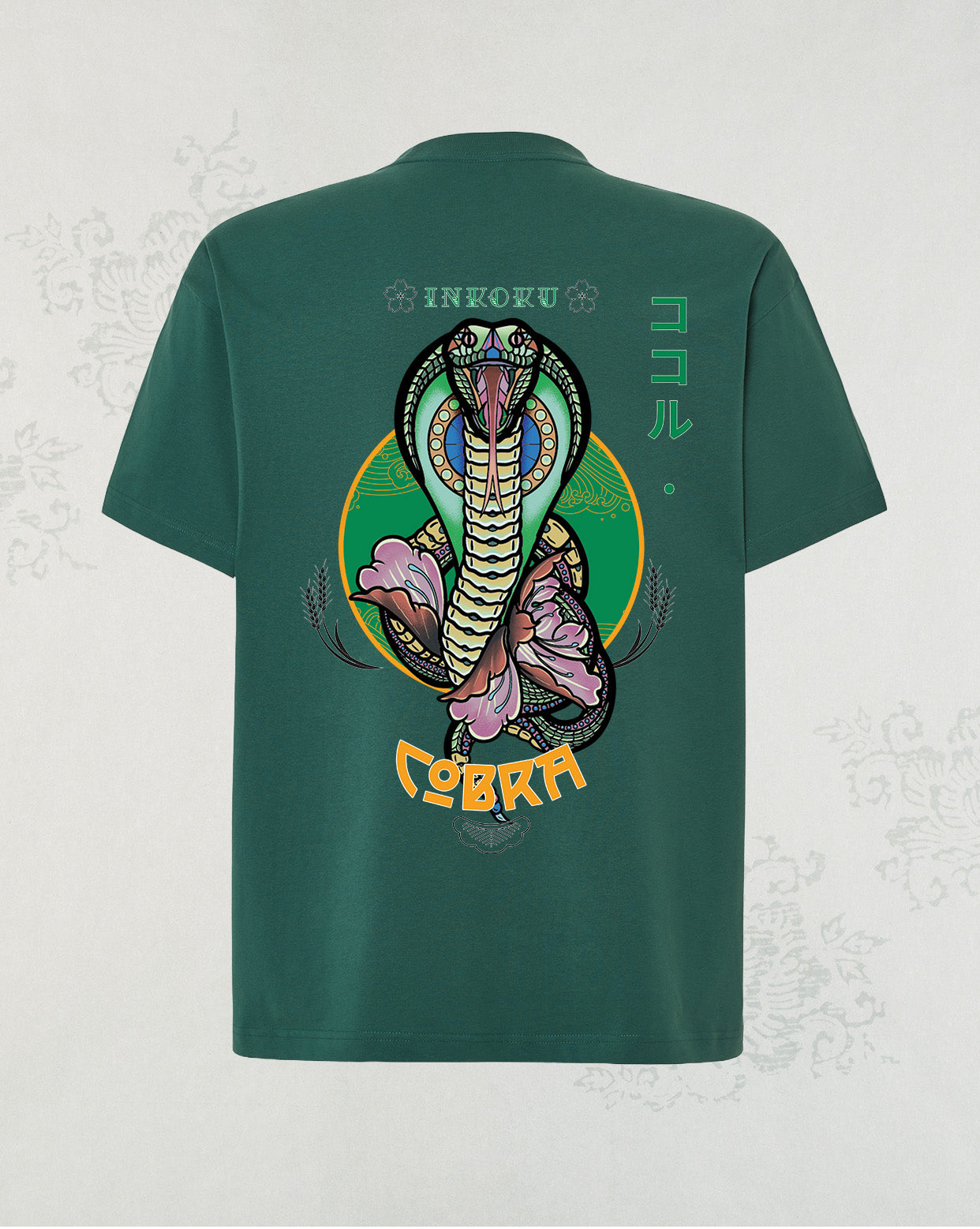 Camiseta Oversize Unisex 100% algodón Cobra