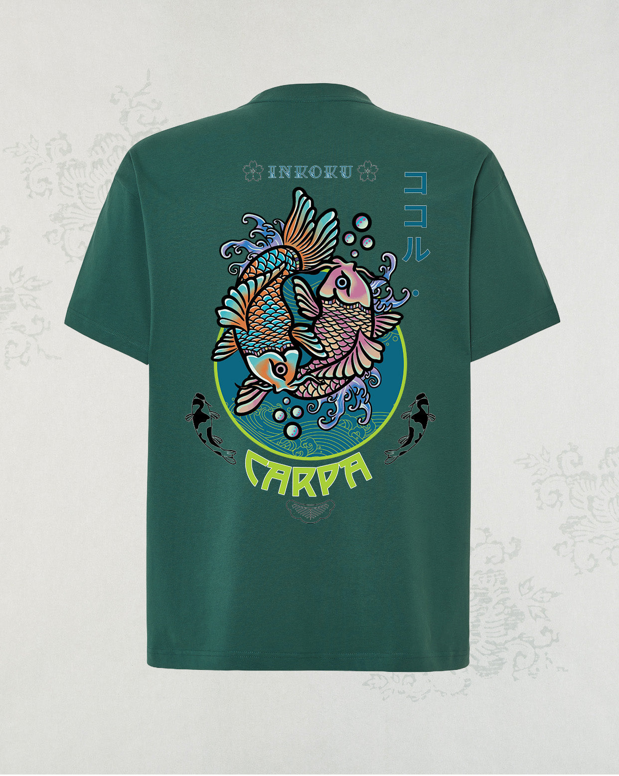 Camiseta Oversize Unisex 100% algodón Carpa