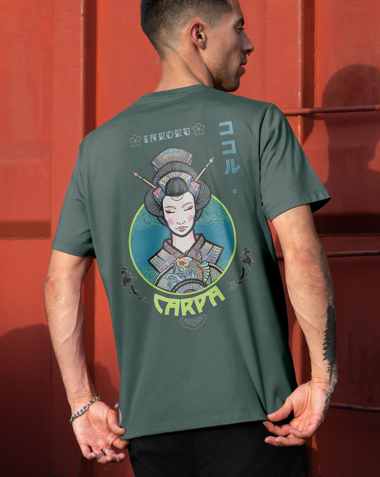 Geisha Carp OVERSIZE