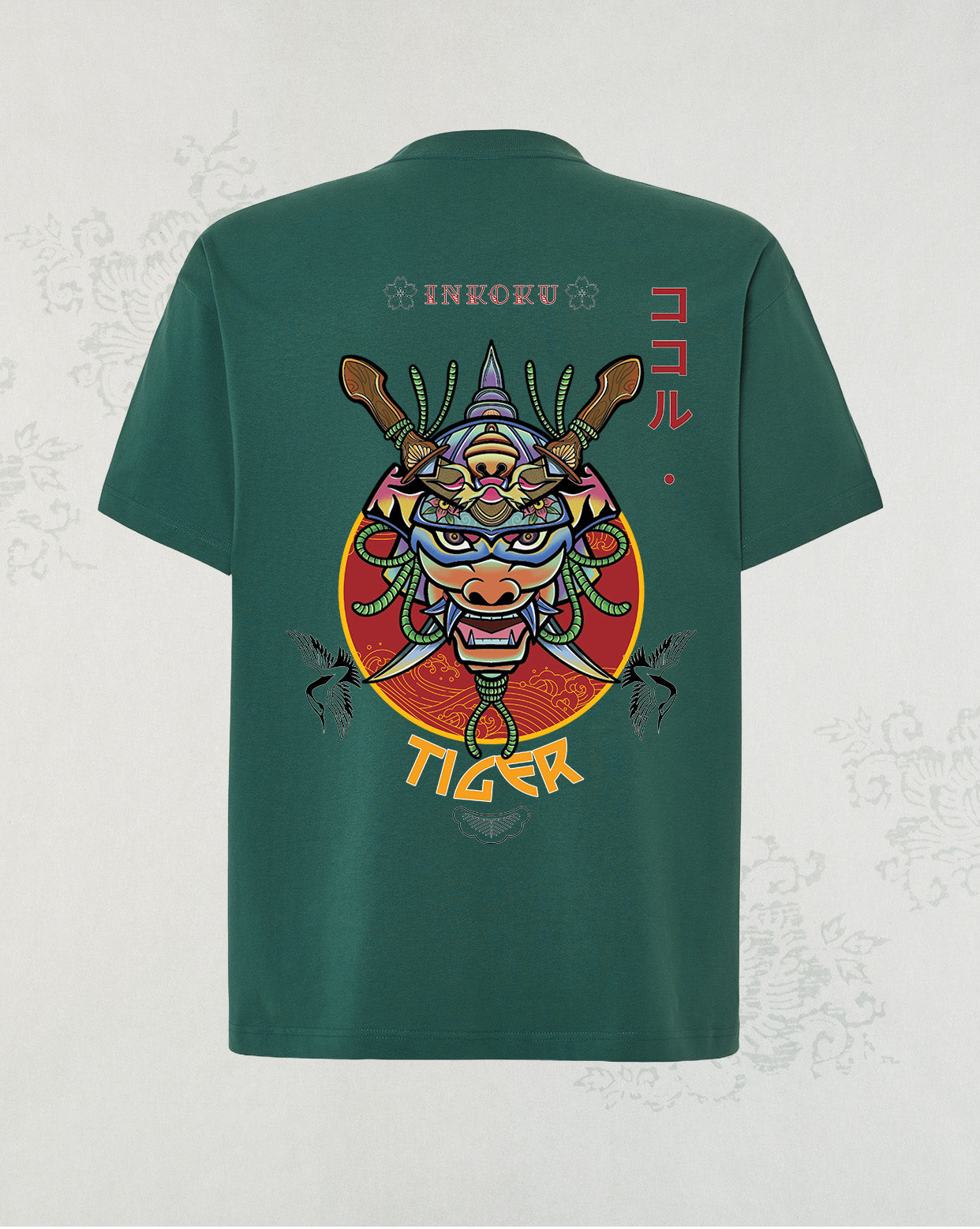 Camiseta Oversize Unisex 100% algodón Tiger