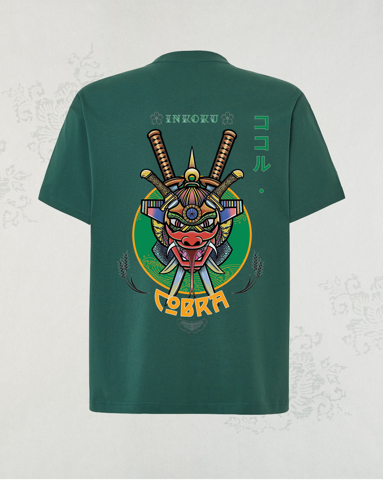 Camiseta Oversize Unisex 100% algodón Cobra