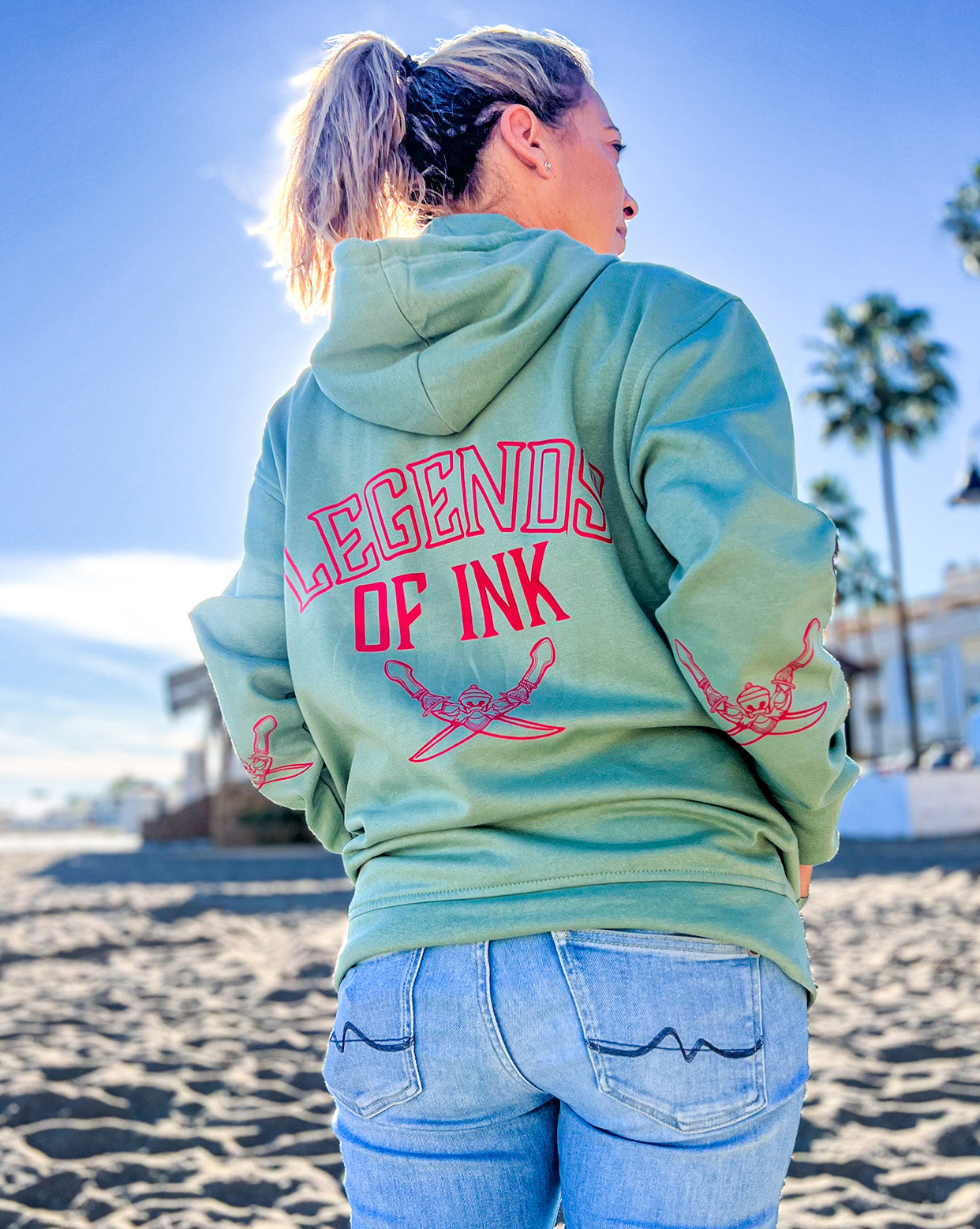 Sudadera Capucha Legends of Ink