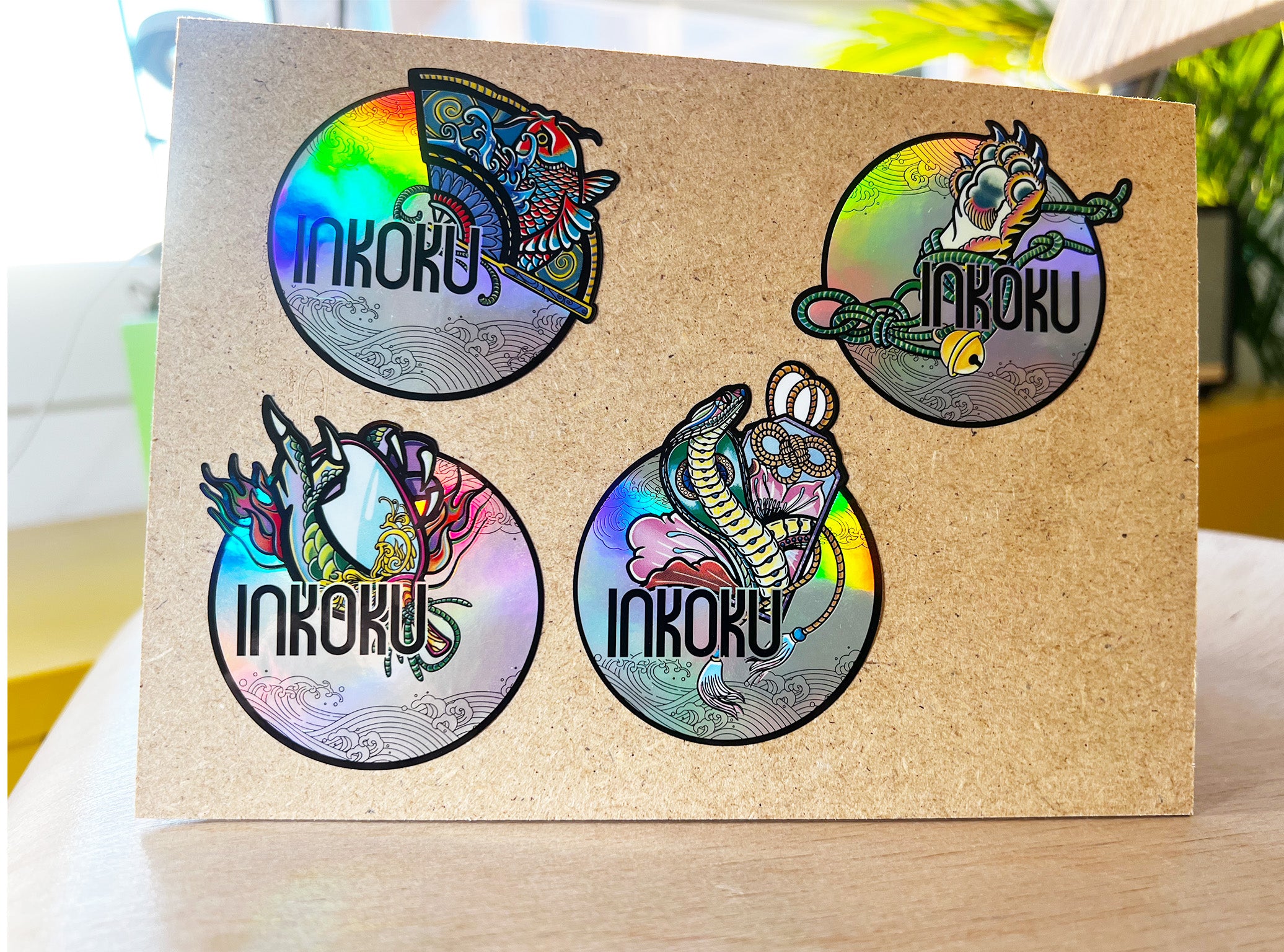 Stickers – Limited Edition Holographic Set