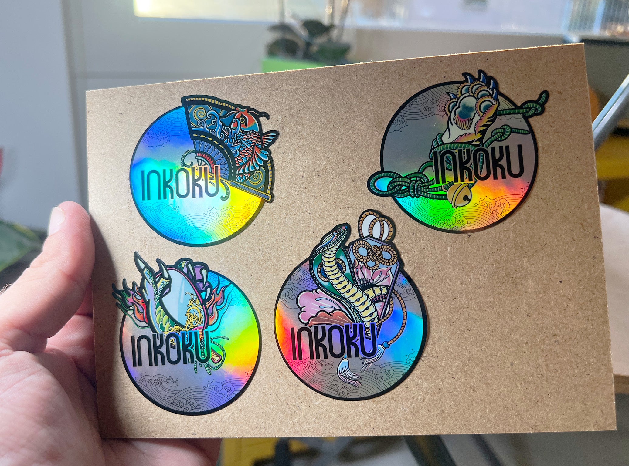 Stickers – Limited Edition Holographic Set