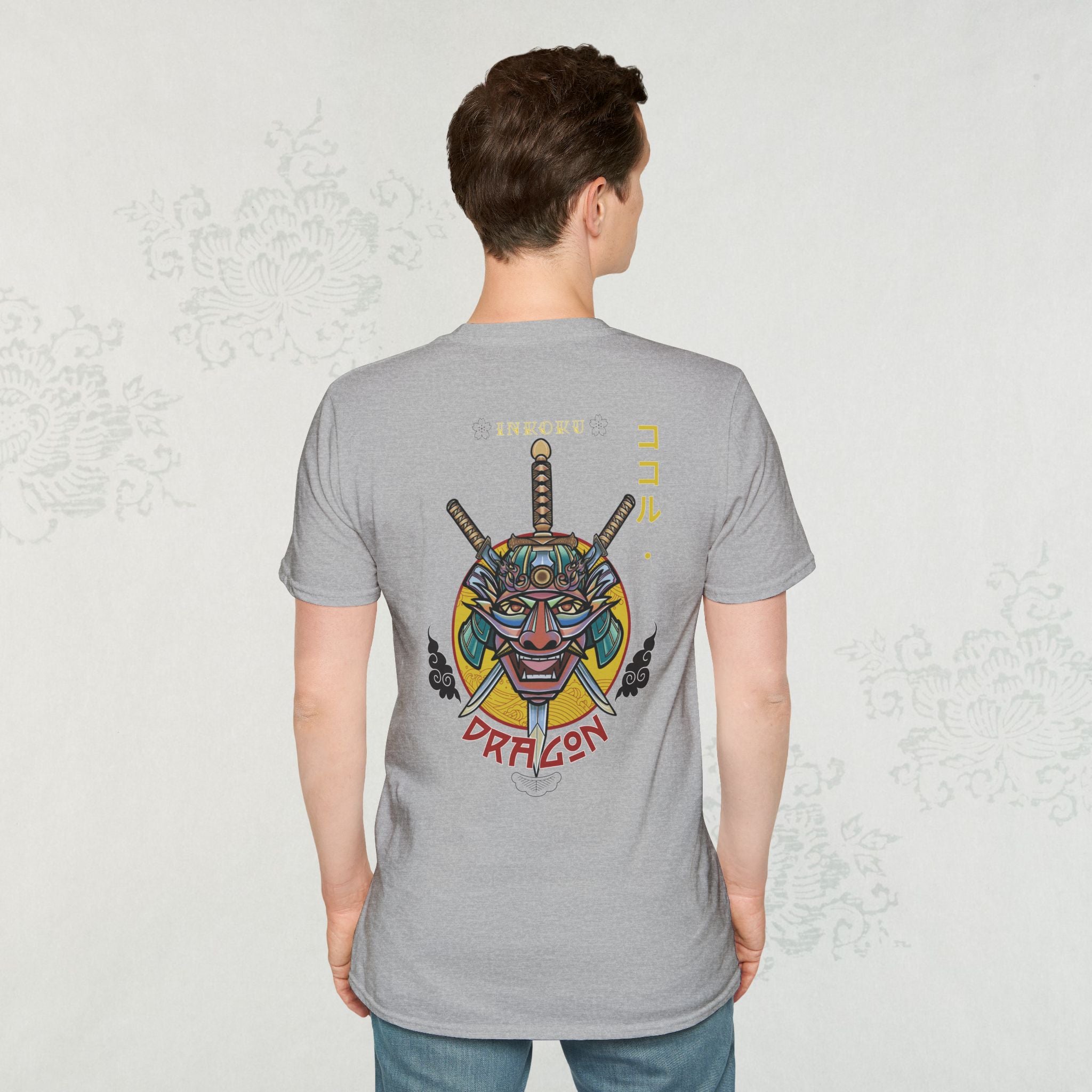 Inkoku Samurai Dragon - Unisex Softstyle