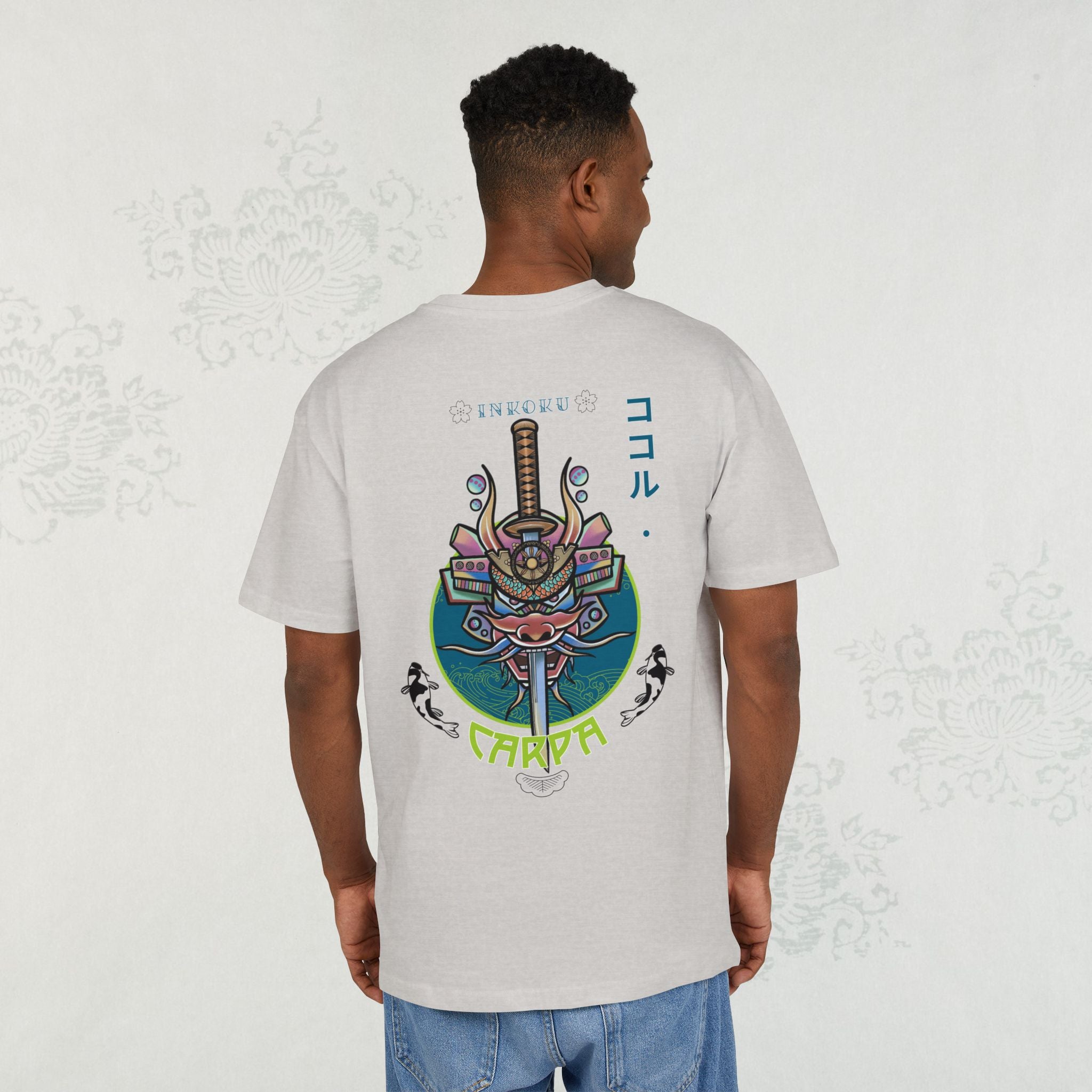 Inkoku Samurai Carpa - Unisex Oversize Tee