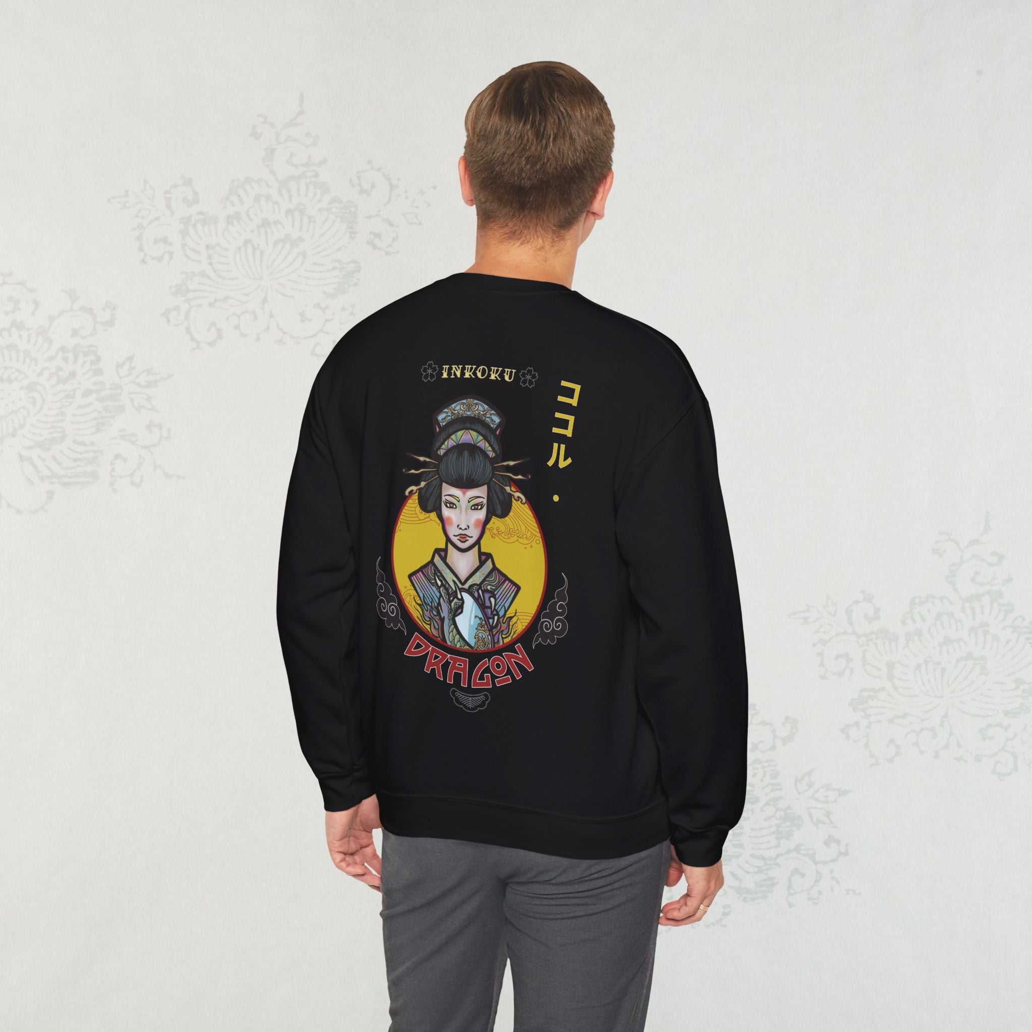 Inkoku Geisa Dragon - Crewneck Sweatshirt