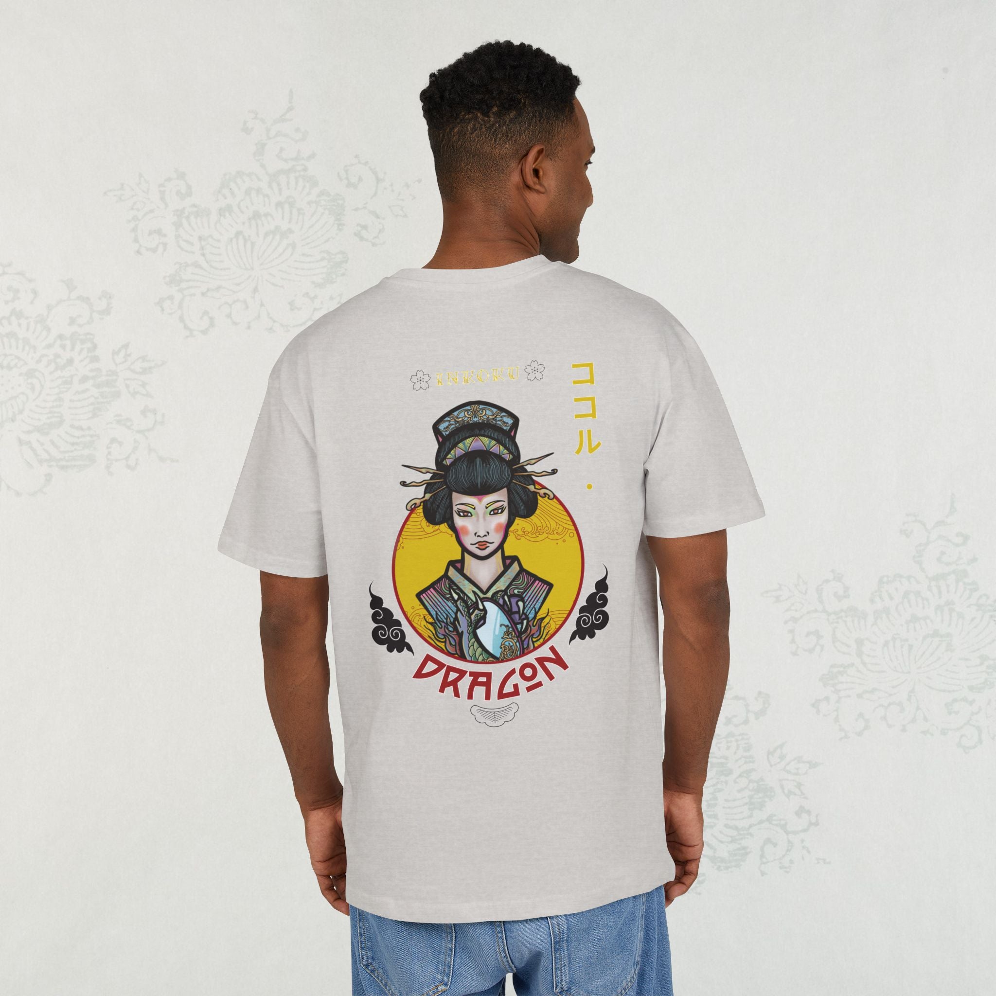 Inkoku Geisa Dragon - Unisex Oversize Tee