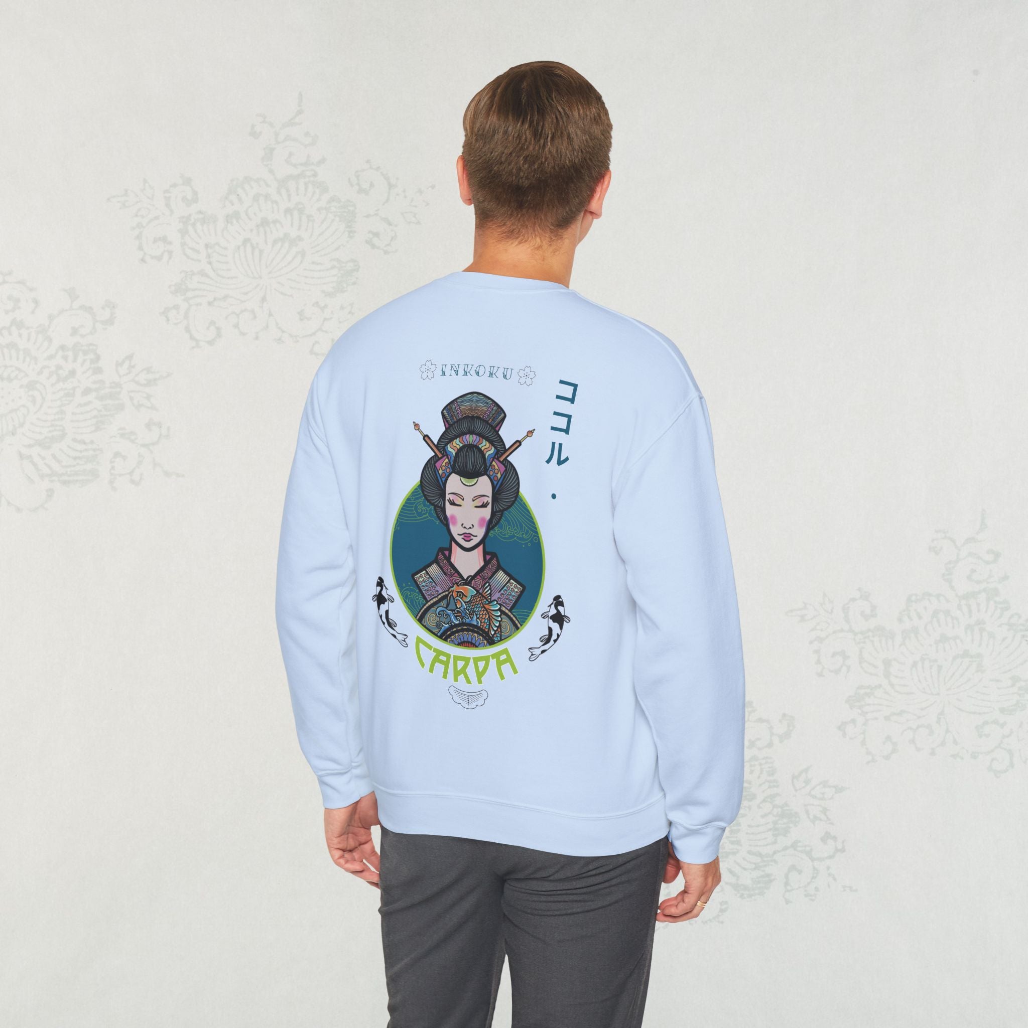 Inkoku Geisa Carpa - Crewneck Sweatshirt